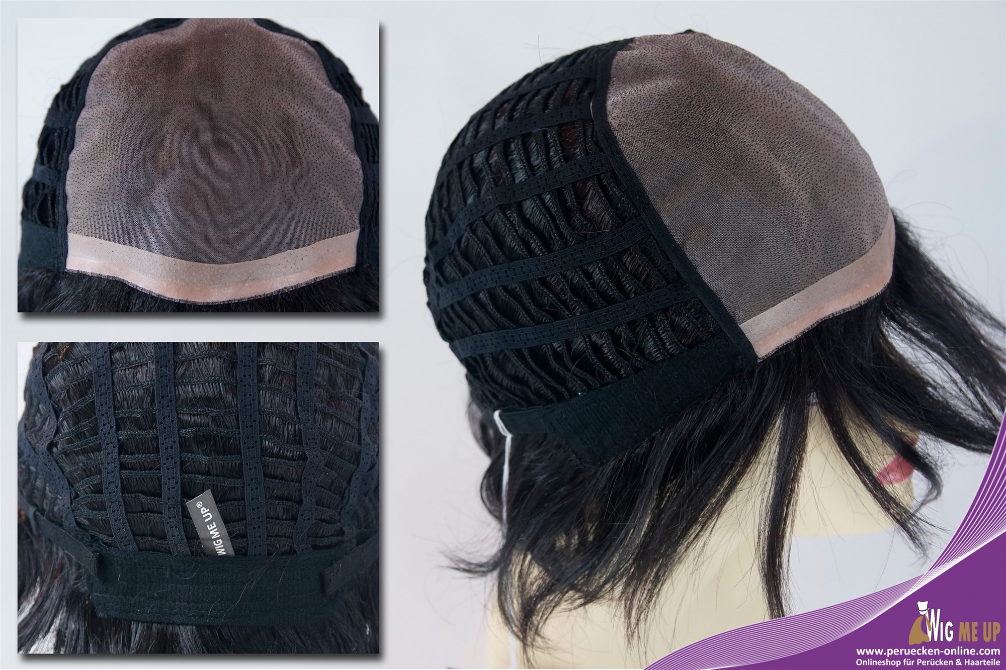 Quality Wigs, Ladies, black-red mix, straight, short