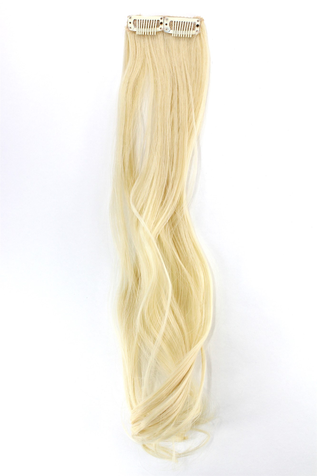 wellige Extensions Lichtblond 45 cm lang