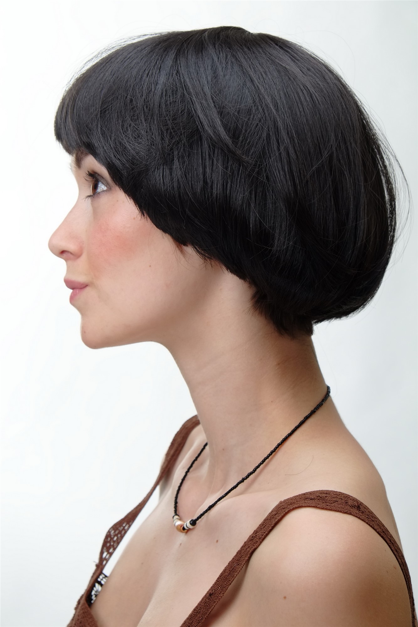 Wig Bob short straight dark brown YZF-41060-4, view 3, WIG ME UP: Your Perücken Online Shop Quality Wigs, Ladies, Brown, straight, short