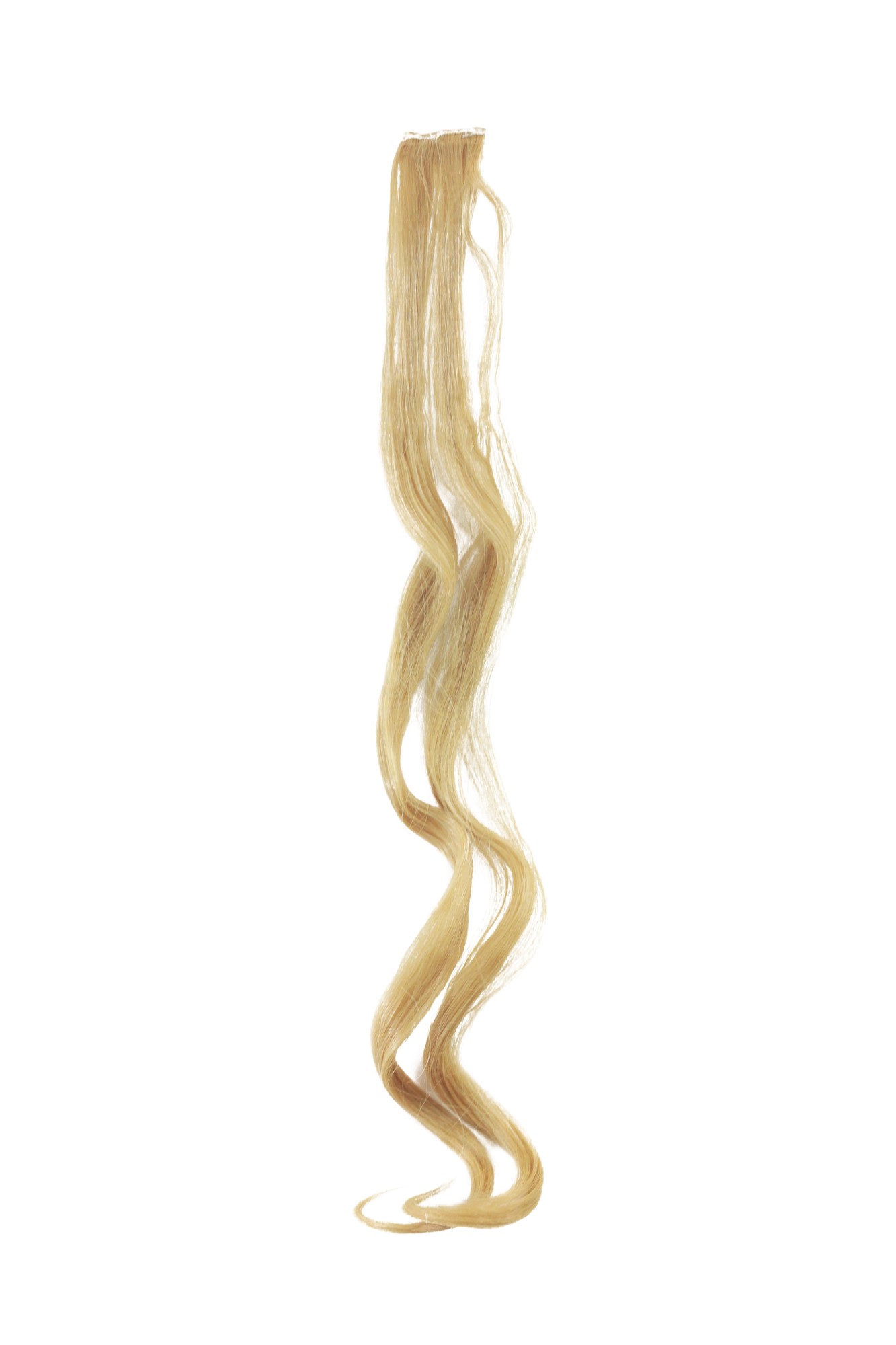 wellige Extensions Blond 63 cm lang