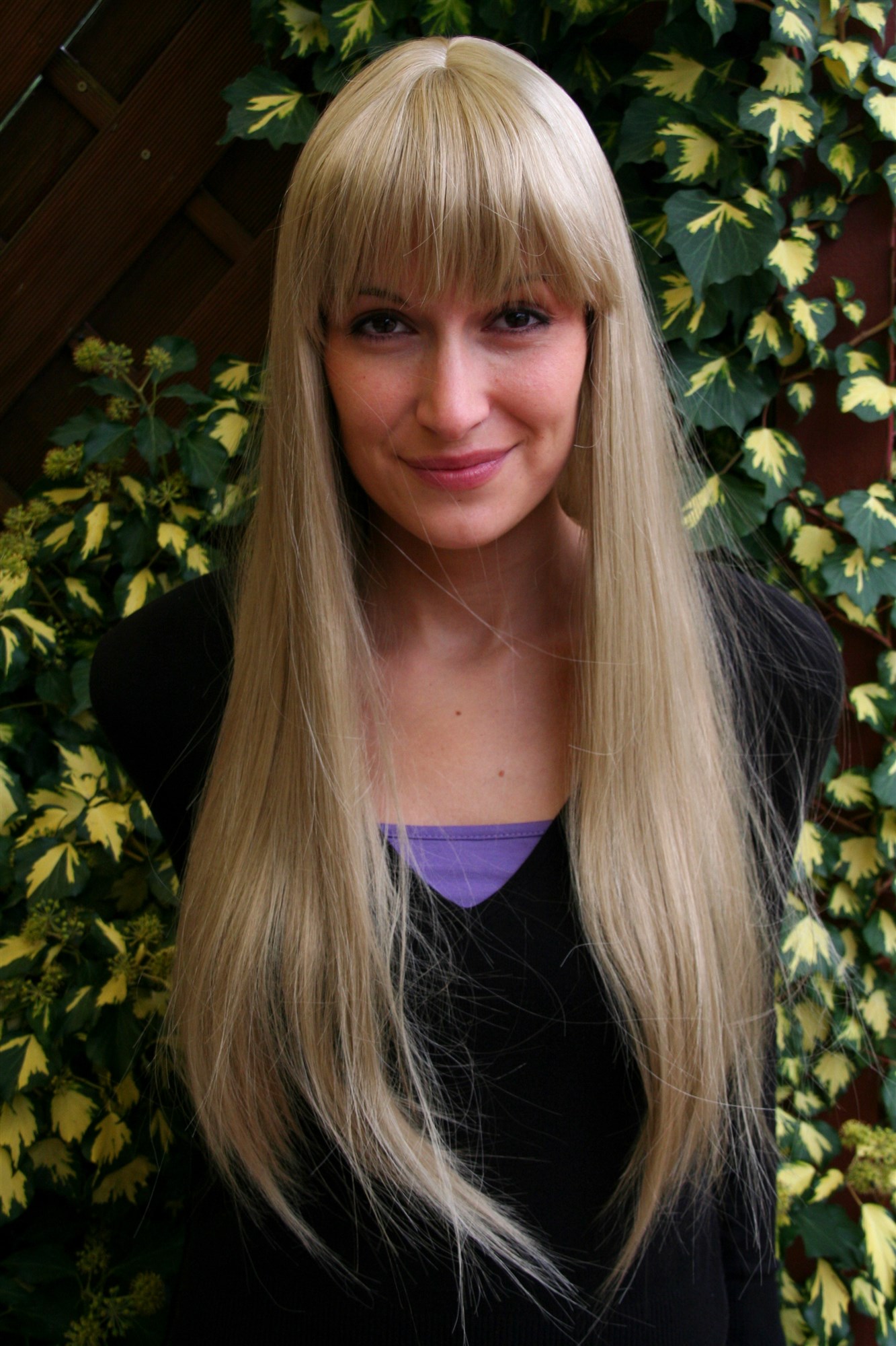 Lady women wig very long light ash blonde fringe bangs seductive Gothic 3113 , view 5, WIG ME UP: Your Perücken Online Shop Quality Wigs, Ladies, light ash blonde, straight, long