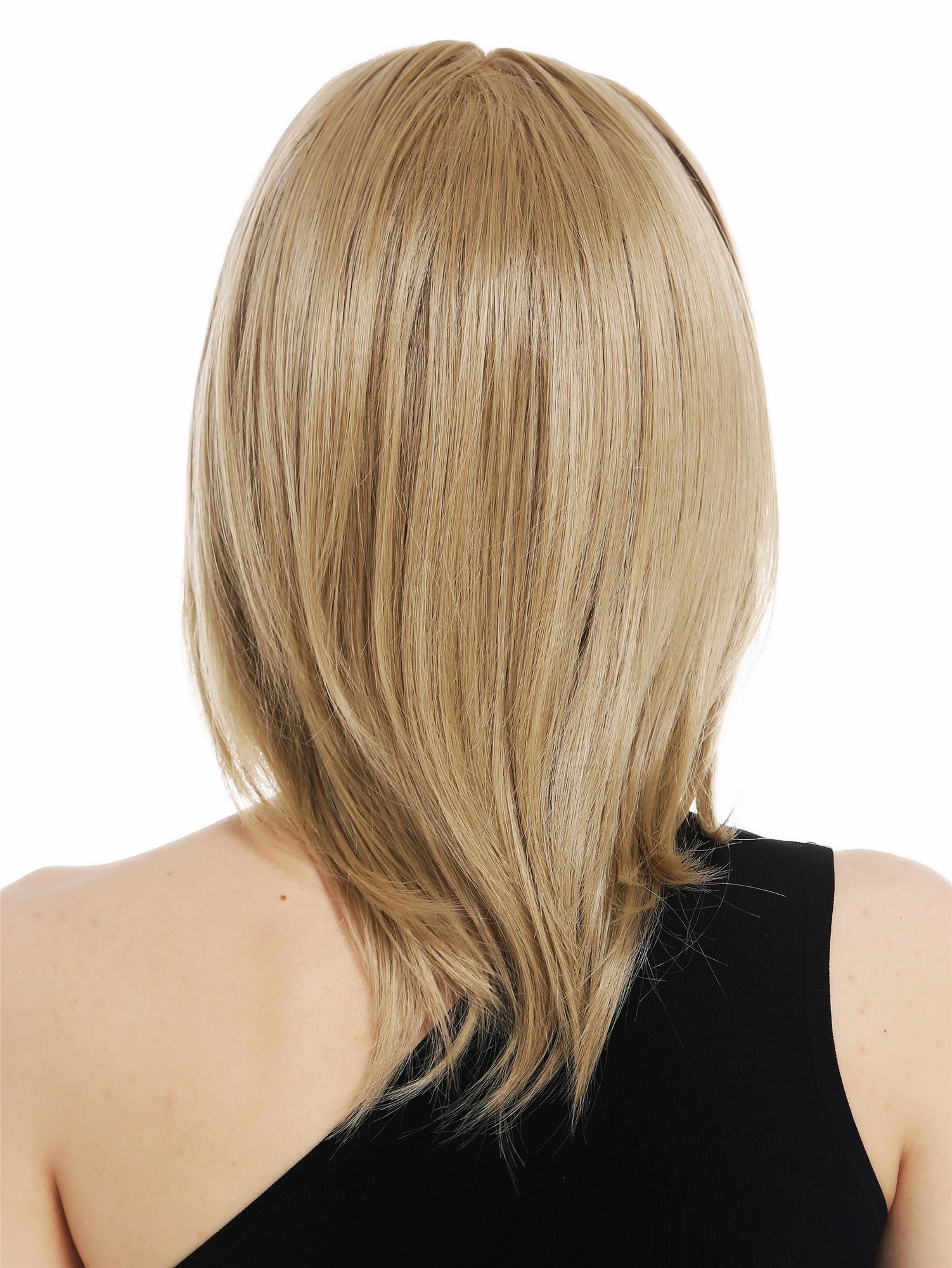 Women's wig short shoulder length long bob blonde medium blonde TYS-056D, view 5, WIG ME UP: Your Perücken Online Shop Quality Wigs, Ladies, medium blonde, straight, shoulder-length
