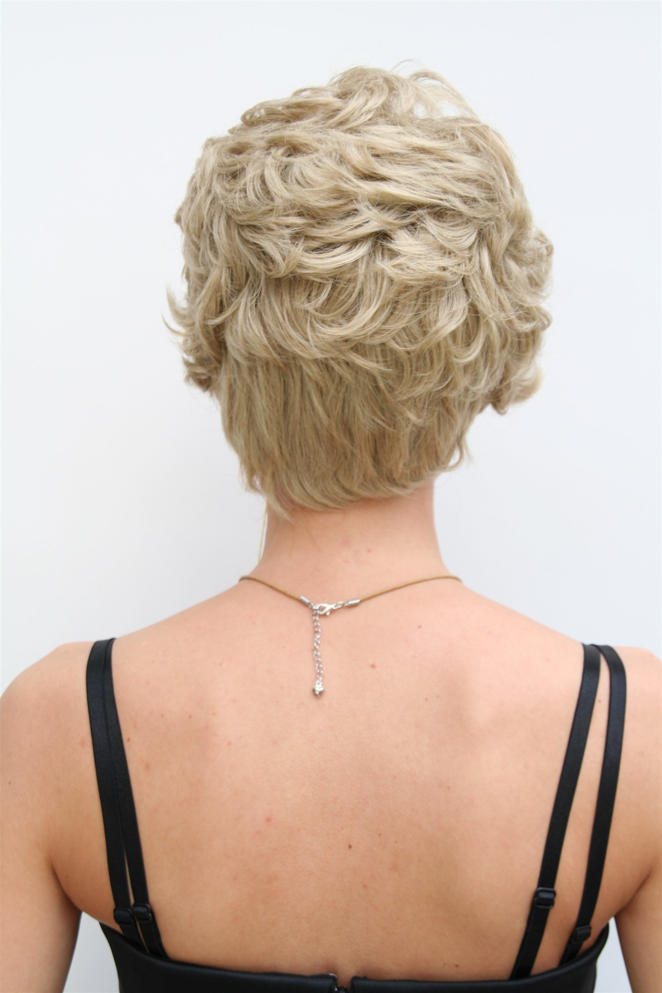 CLASSY Lady  Wig RETRO middle-aged matured BLOND/BRUNETTE mix CURLY (6422 Colour 613L/18), view 4, WIG ME UP: Your Perücken Online Shop Quality Wigs, Ladies, blonde-brown mix, wavy, short