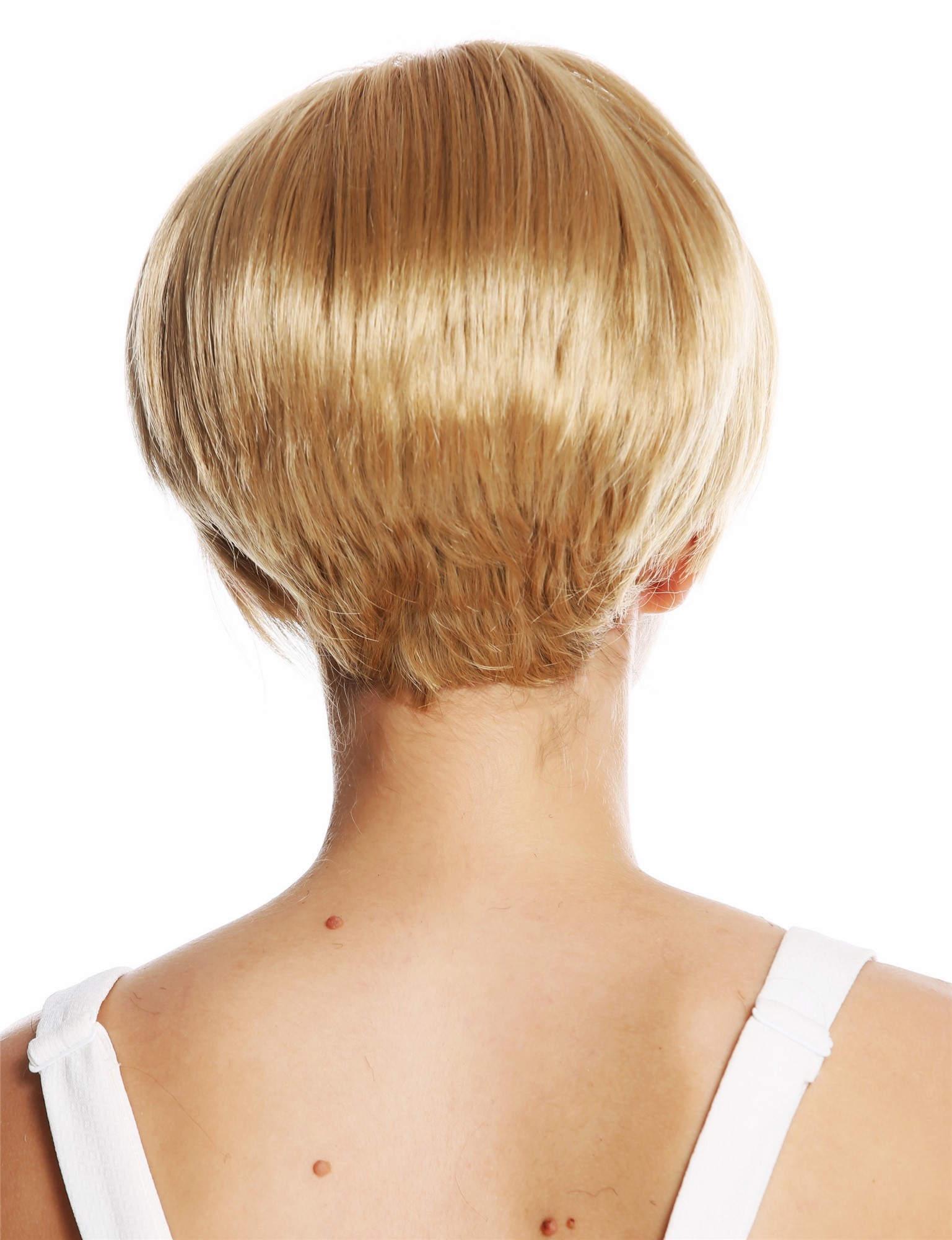 Women's wig short sleek straight pageboy cut fringe golden blond VK-53, view 4, WIG ME UP: Your Perücken Online Shop Quality Wigs, Ladies, golden blonde, straight, short