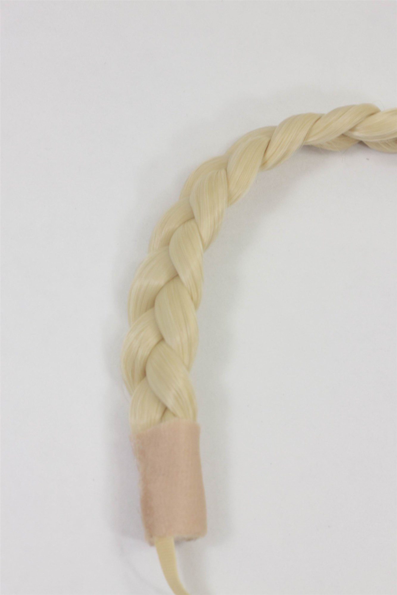 Haarteil Haarreif Haarband geflochten Lichtblond YZF-3080-88, Ansicht 3, WIG ME UP: Ihr Perücken Online Shop Haarreifen geflochten Lichtblond 35 cm