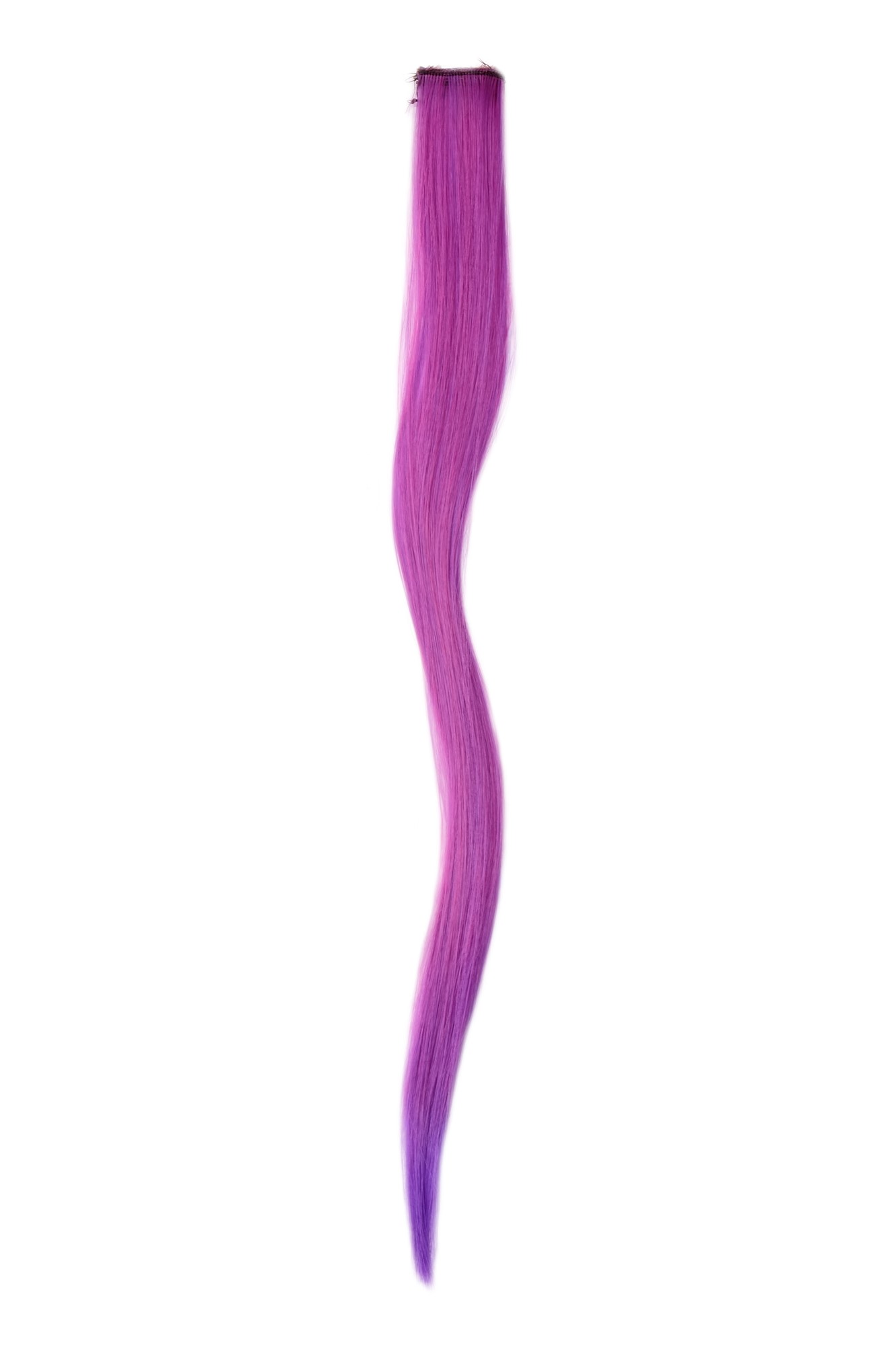 glatte Extensions Rot-Lila-Mix 45 cm lang