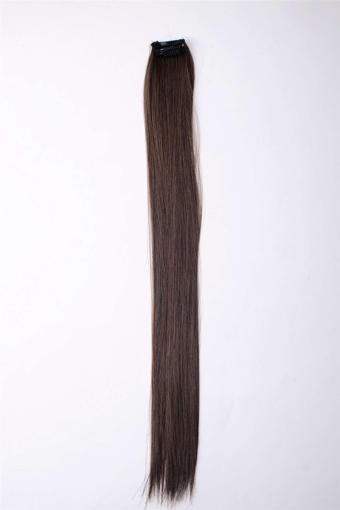 glatte Extensions Braun-Mix 45 cm lang