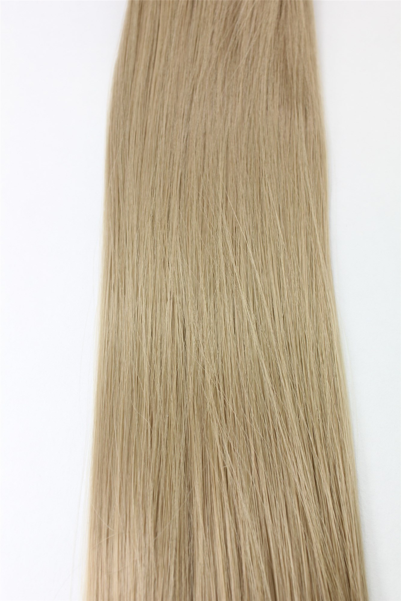 glatte Extensions Aschblond 40 cm lang