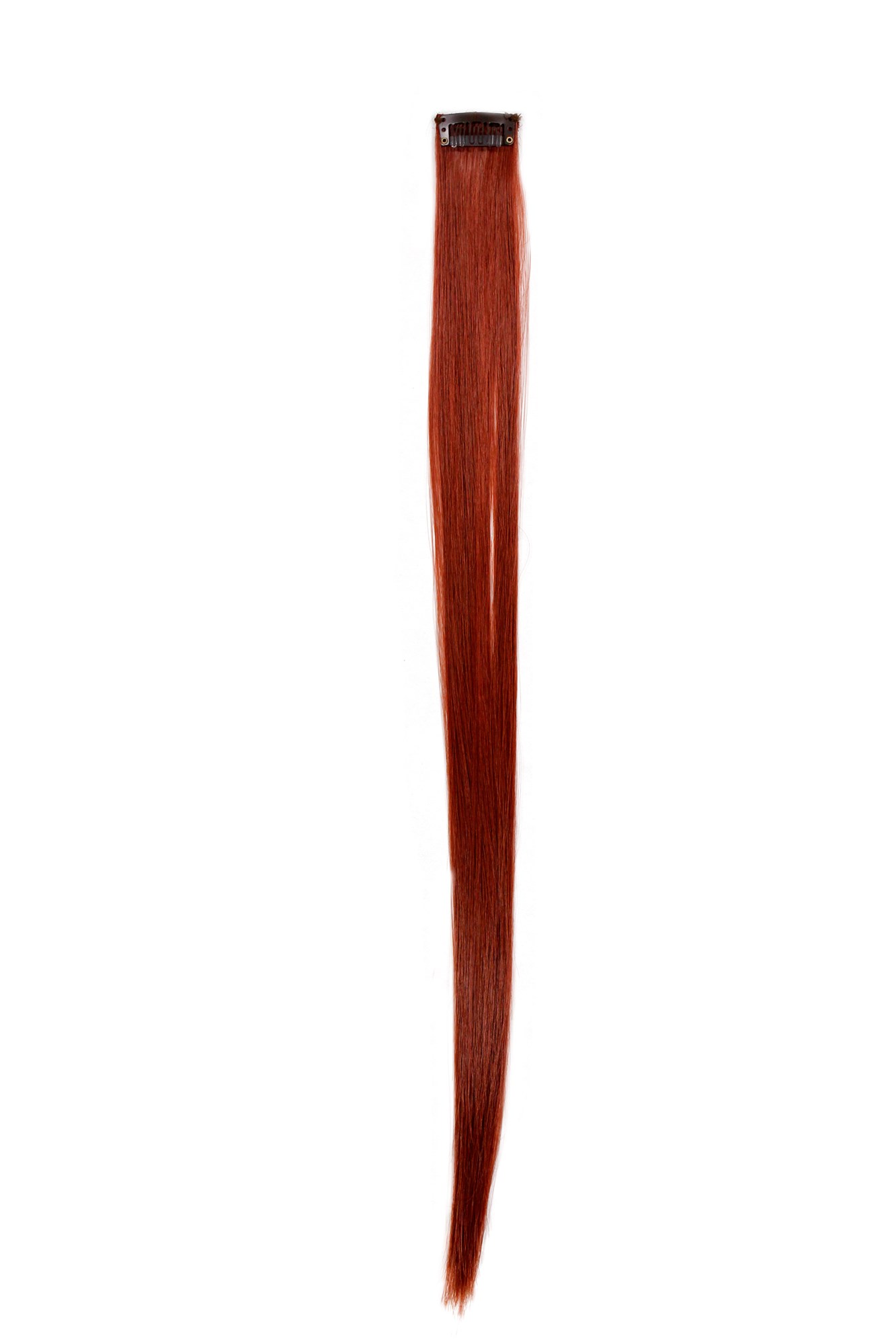 glatte Extensions Rot 52 cm lang