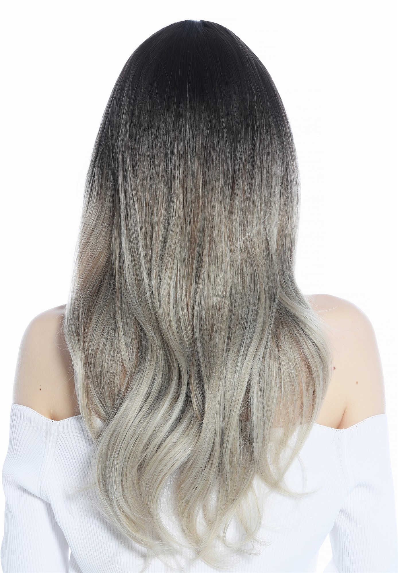 Lady wig long ombre medium brown vanilla blond balayage highlights LC271N, view 4, WIG ME UP: Your Perücken Online Shop Quality Wigs, Ladies, medium brown-vanilla blonde gradient, wavy, long