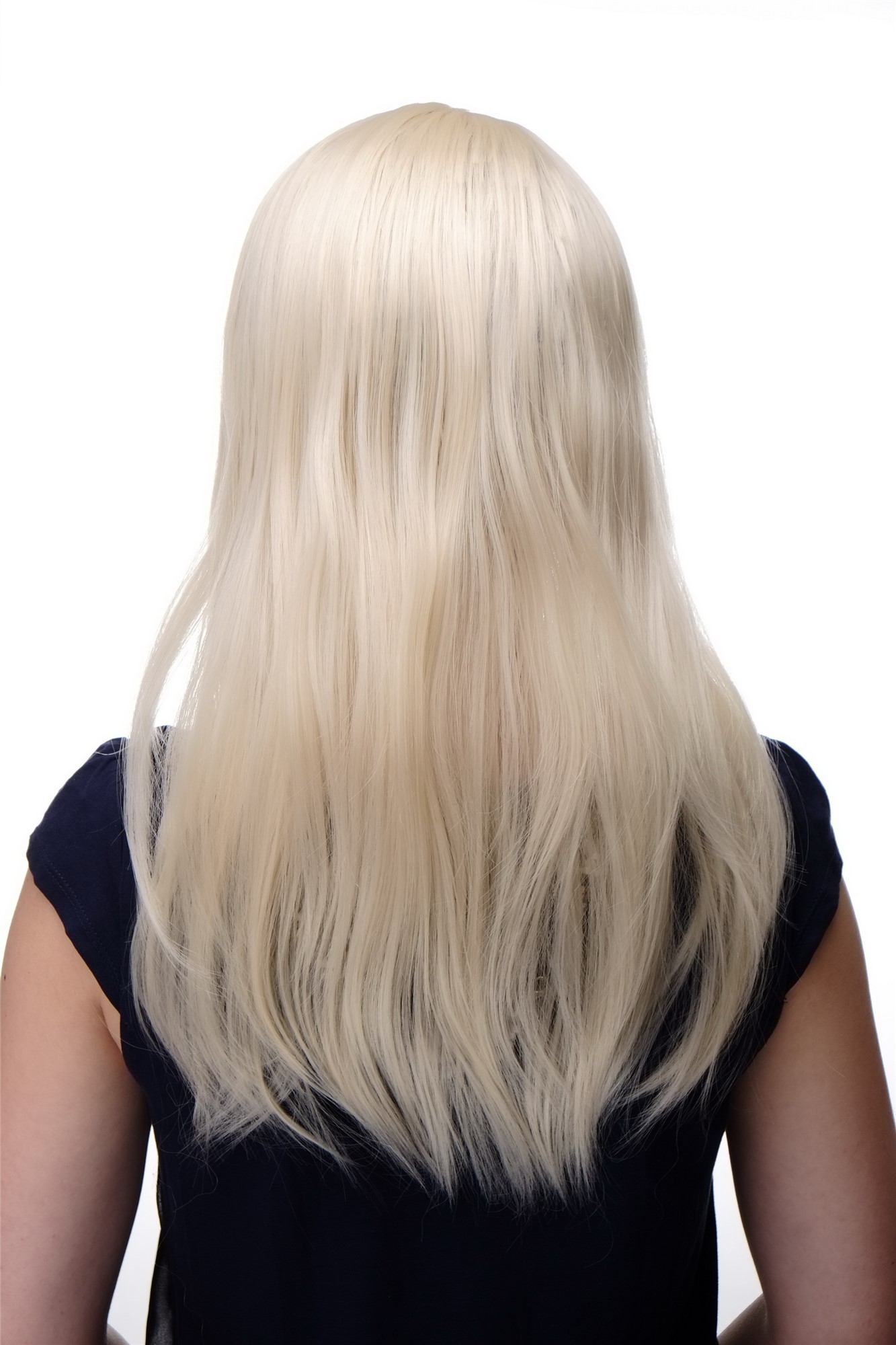 hochwertige Qualitätsperücken, Bezaubernde glatte Frauen-Perücke blond-gesträhnt 3280-303/220, Ansicht 4, WIG ME UP: Ihr Perücken Online Shop glatte Tressen-Perücke mit Kopfhaut-Imitat Blond-Mix lange Haare für Damen
