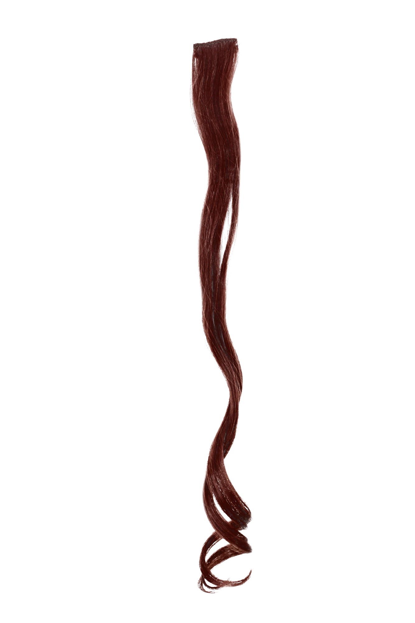 wellige Extensions Rot 63 cm lang