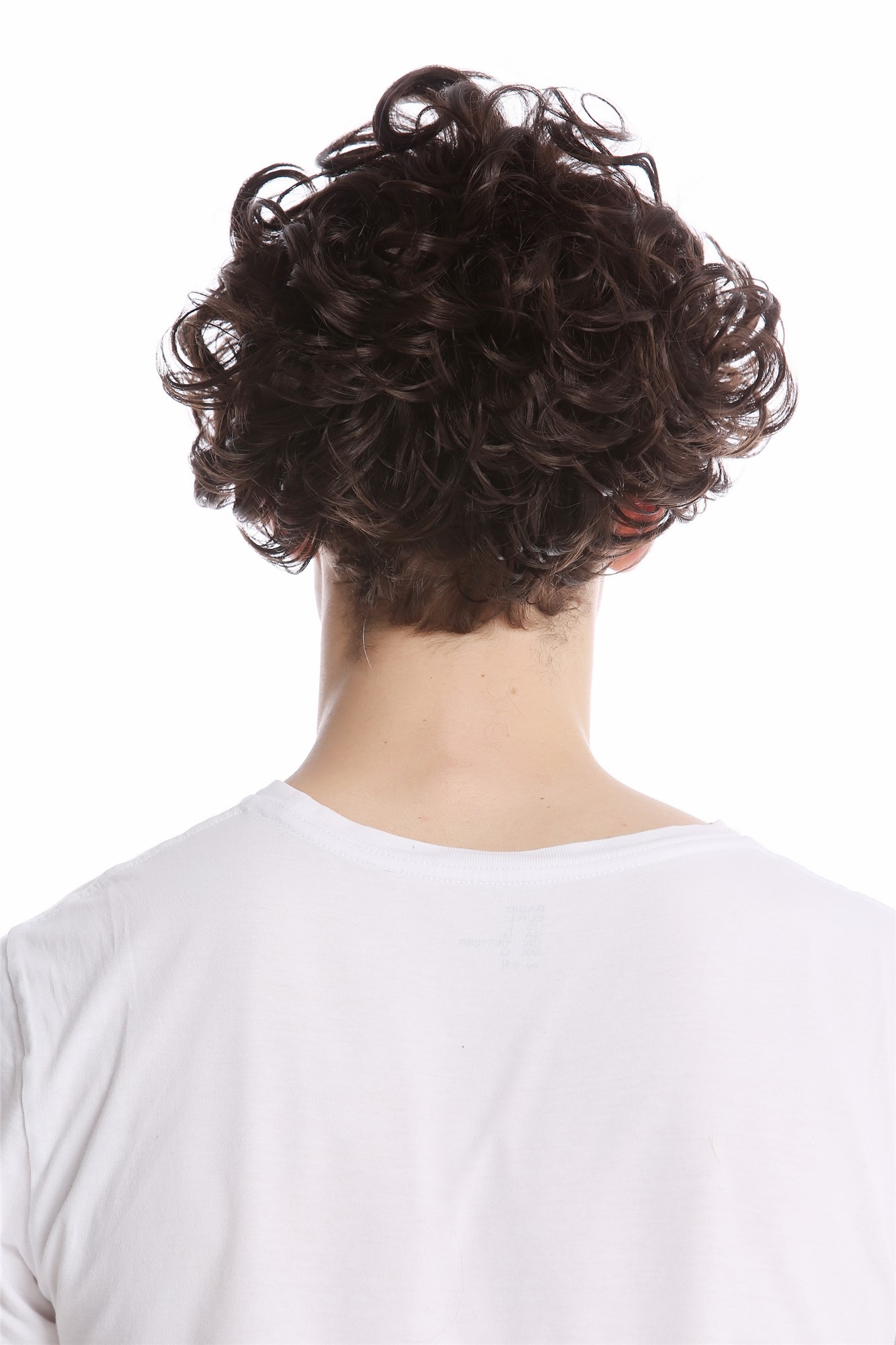 GFW963-44 Men Gents or Lady Wig short casual to wild curly voluminous look medium brown, view 4, WIG ME UP: Your Perücken Online Shop Quality Wigs, Men, Brown, curled, short