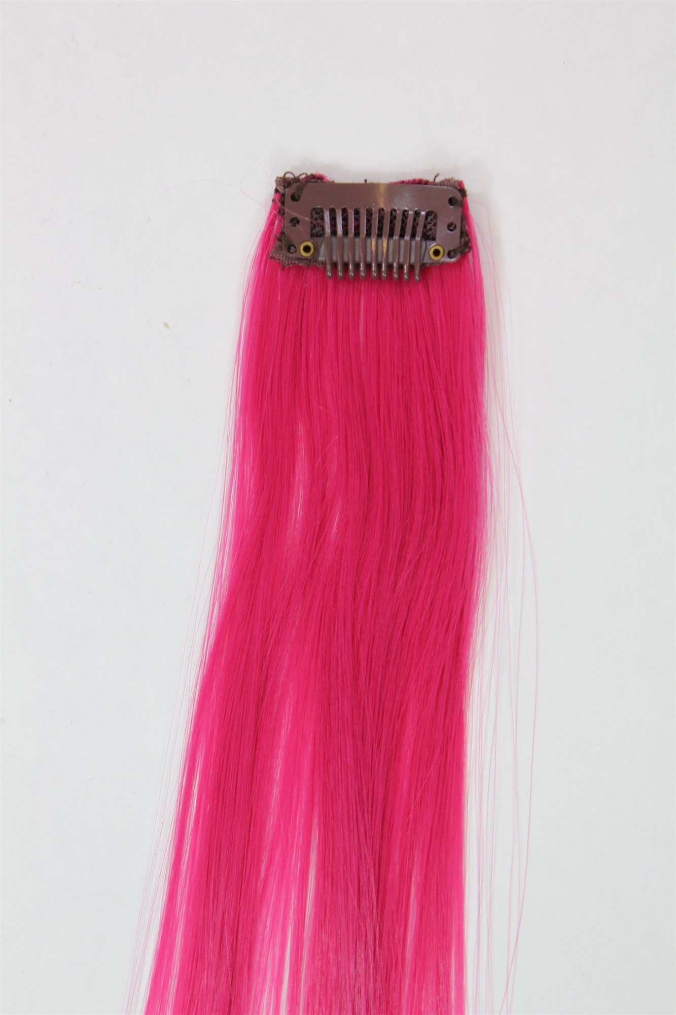 1 Clip-In Extension Strähne glatt 45 cm Purpurrot YZF-P1S18-T2314, Ansicht 3, WIG ME UP: Ihr Perücken Online Shop glatte Extensions Purpurrot 45 cm lang