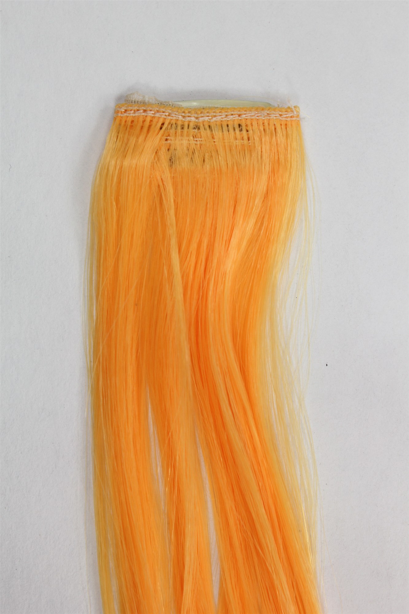 1 Clip-In Extension Strähne wellig Orange YZF-P1C18-T1064, Ansicht 2, WIG ME UP: Ihr Perücken Online Shop wellige Extensions Orange 45 cm lang