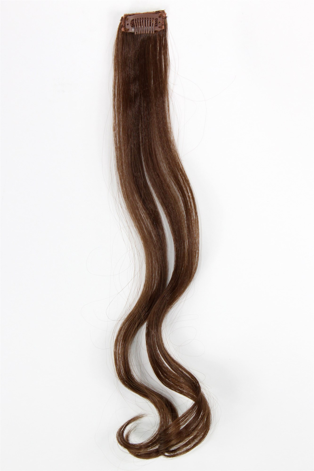 wellige Extensions Hellbraun 45 cm lang