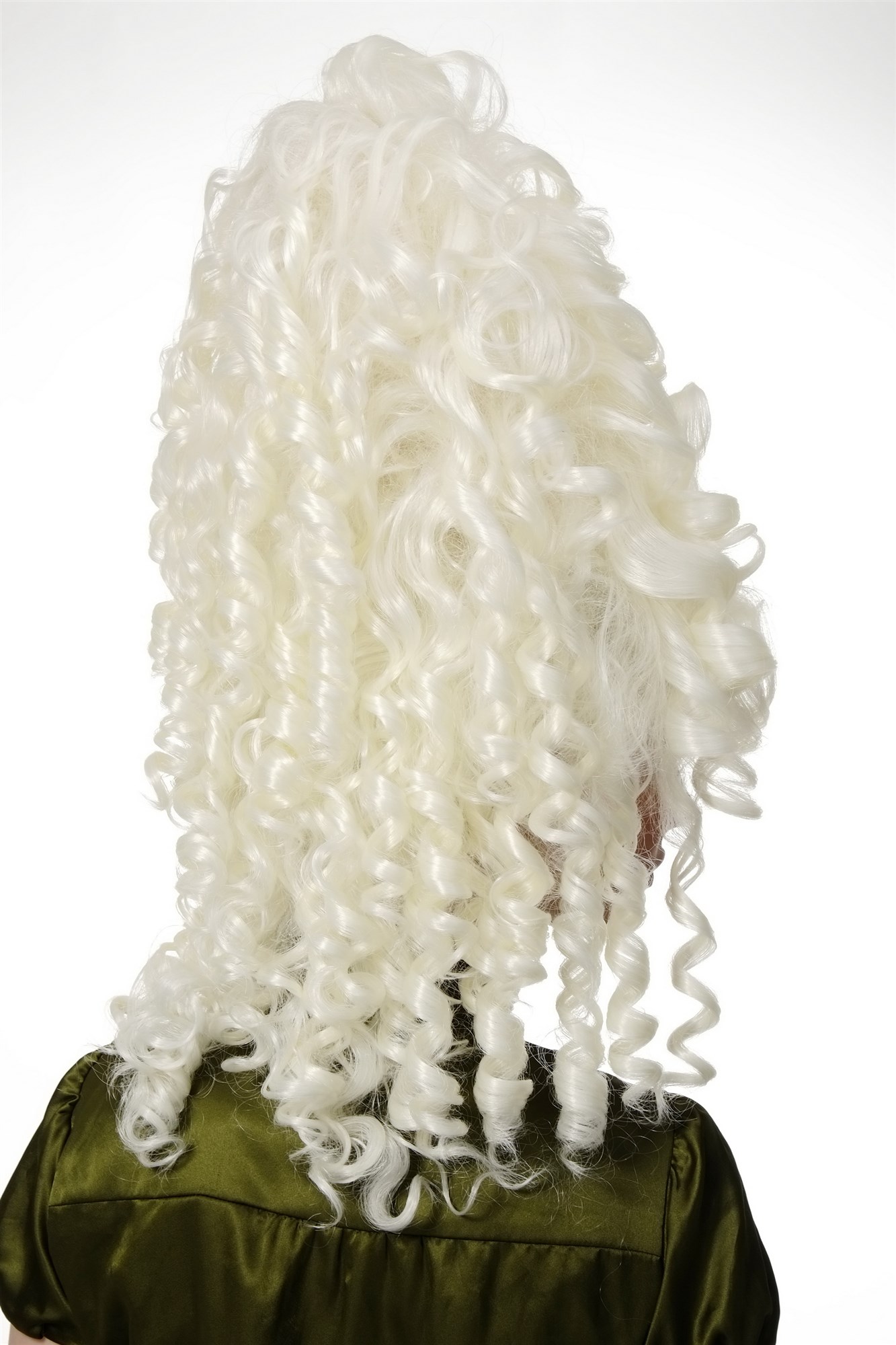 hochwertige Qualitätsperücken, Perücke Rokoko Barock Weißblond GFW1650-613A, Ansicht 5, WIG ME UP: Ihr Perücken Online Shop lockige Tressen-Perücke Weißblond lange Haare für Damen