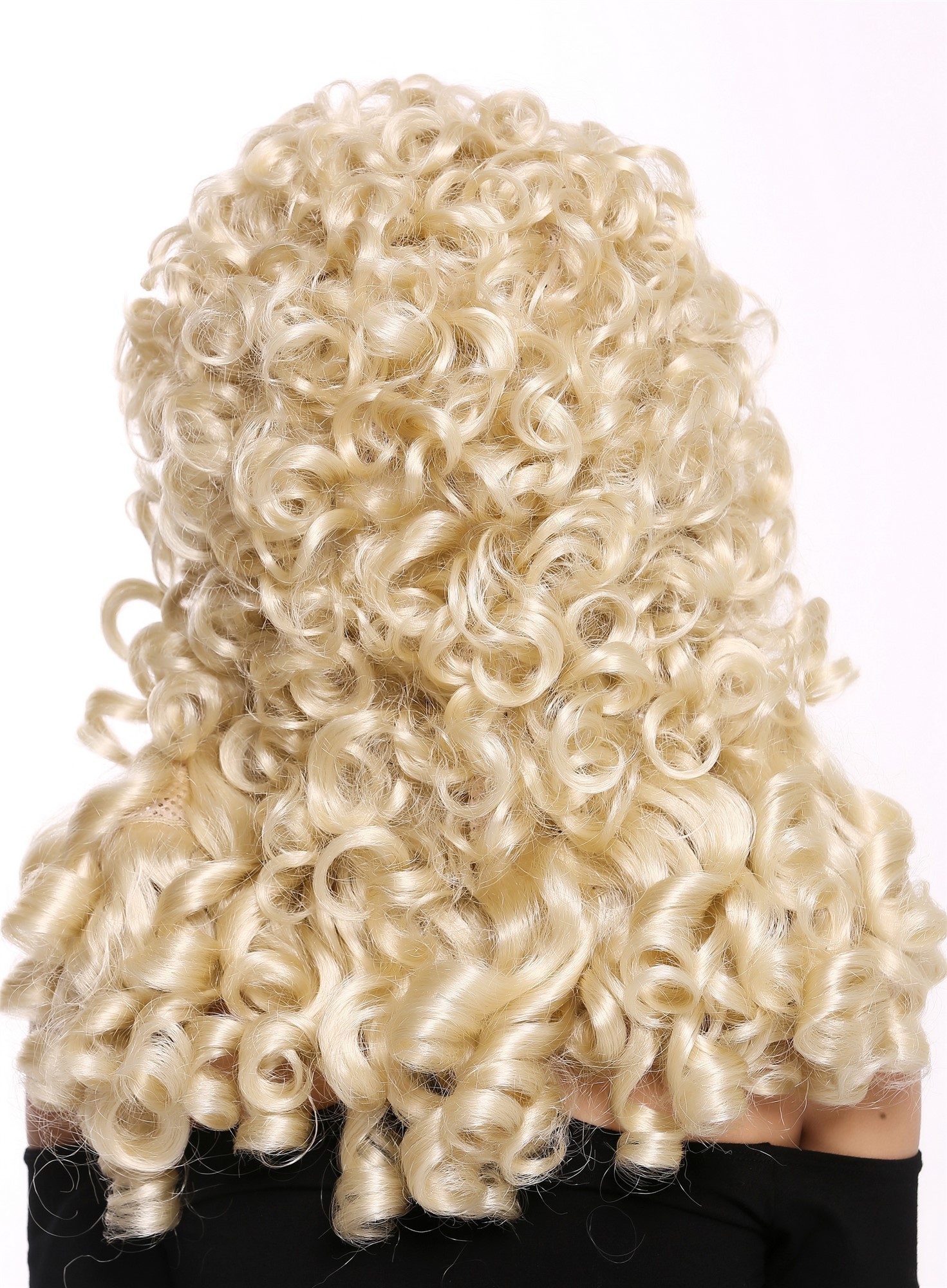 Quality Wigs, Men, platinum blonde, curled, long