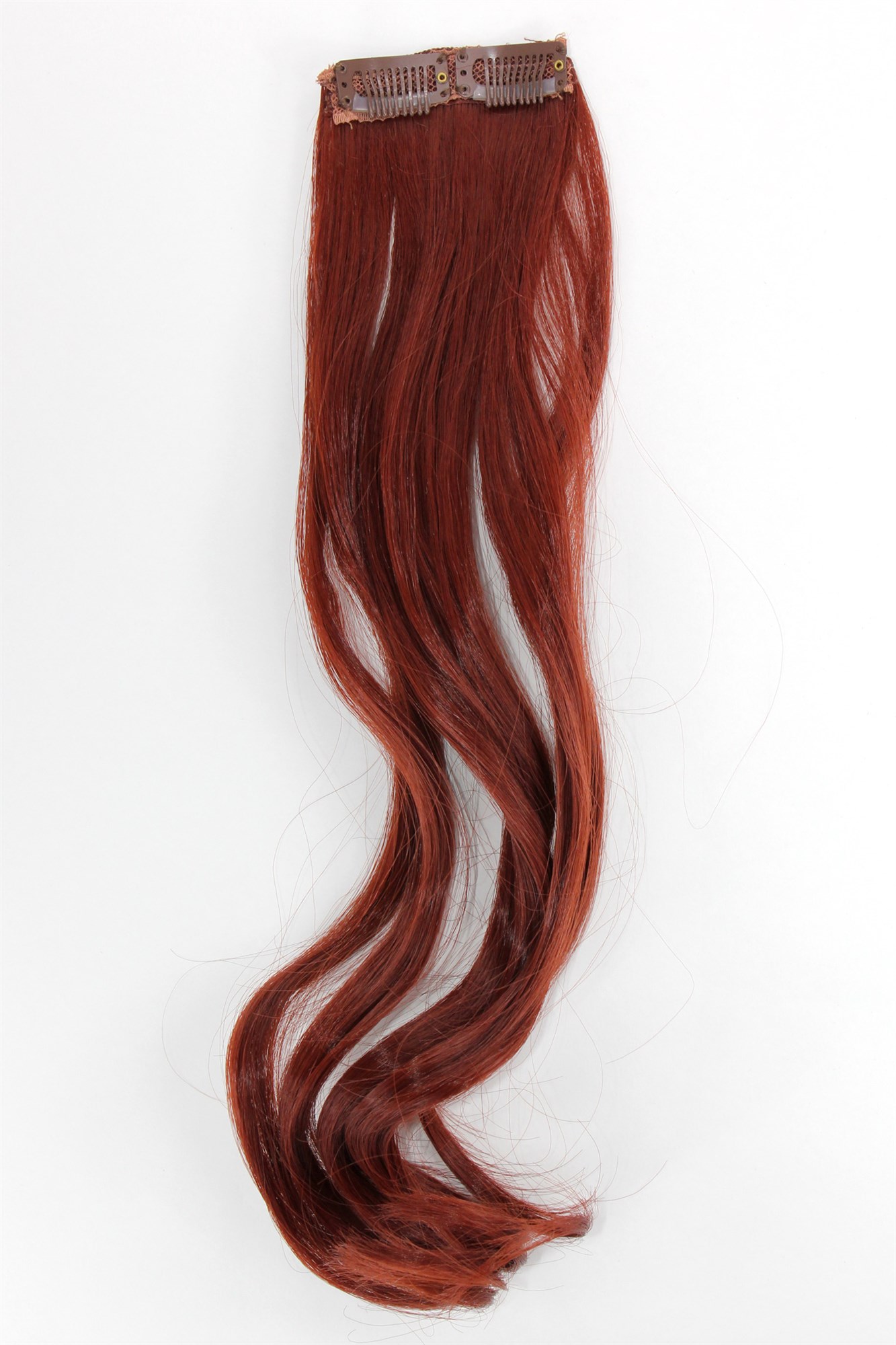 wellige Extensions Rot 45 cm lang