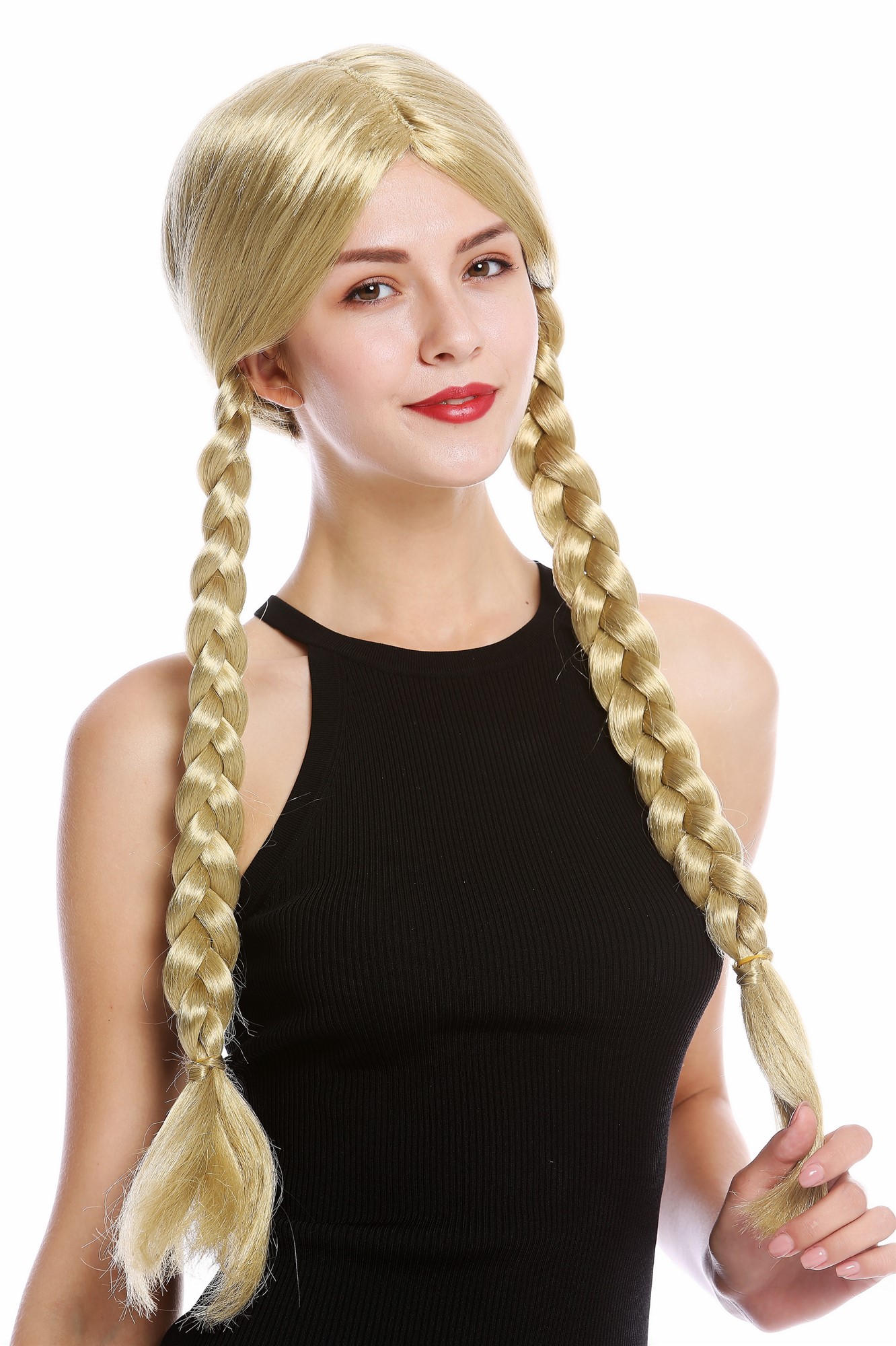 Party Wig, Ladies, Blonde, Braided, long