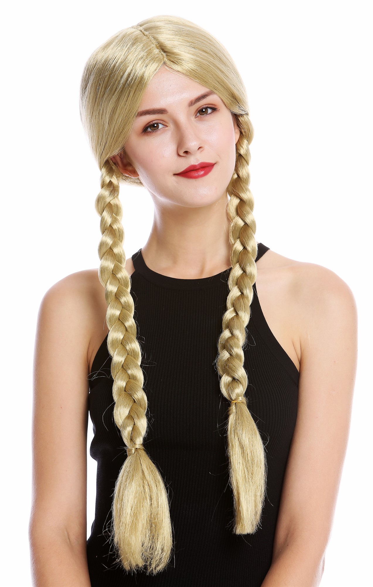 Party Wig, Ladies, Blonde, Braided, long