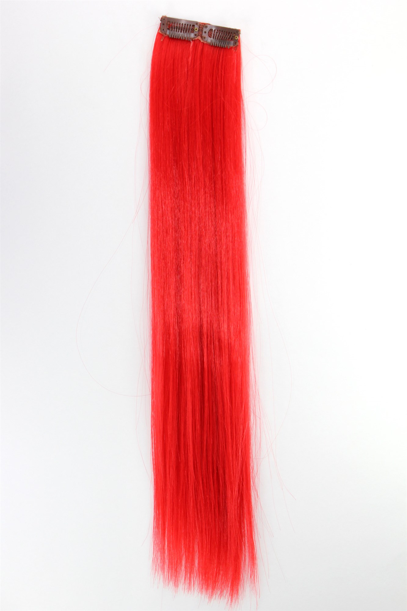 glatte Extensions Rot 45 cm lang