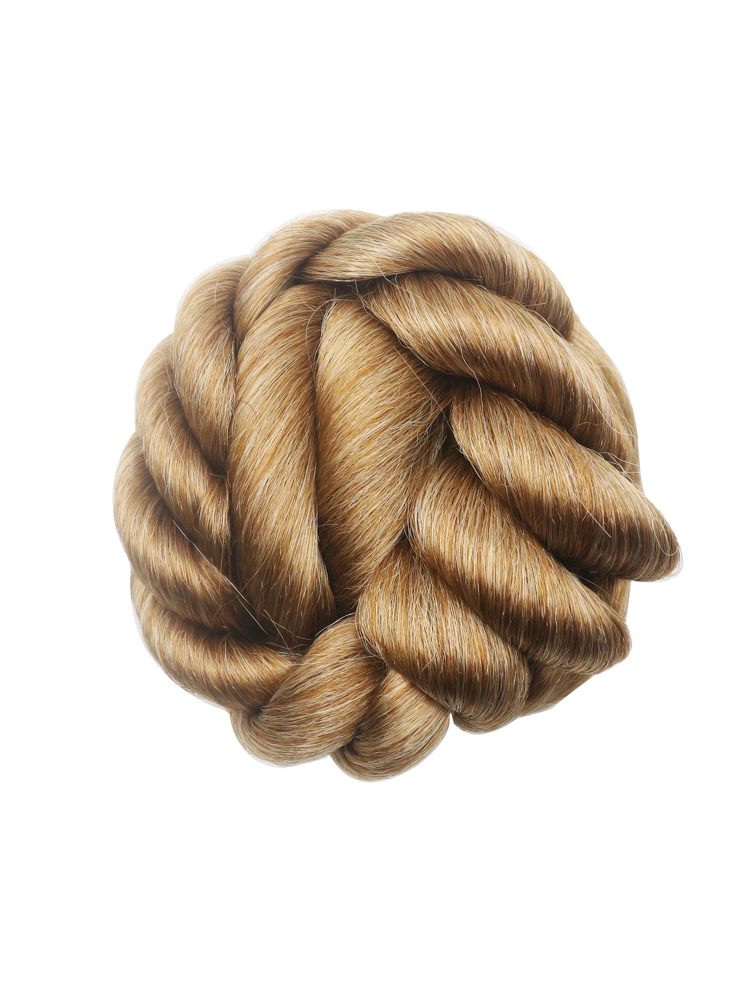 Dutt Haarknoten geflochten große Locken Blond Mix N794-27T613, Ansicht 6, WIG ME UP: Ihr Perücken Online Shop geflochtener Dutt Haarteil Blond-Mix