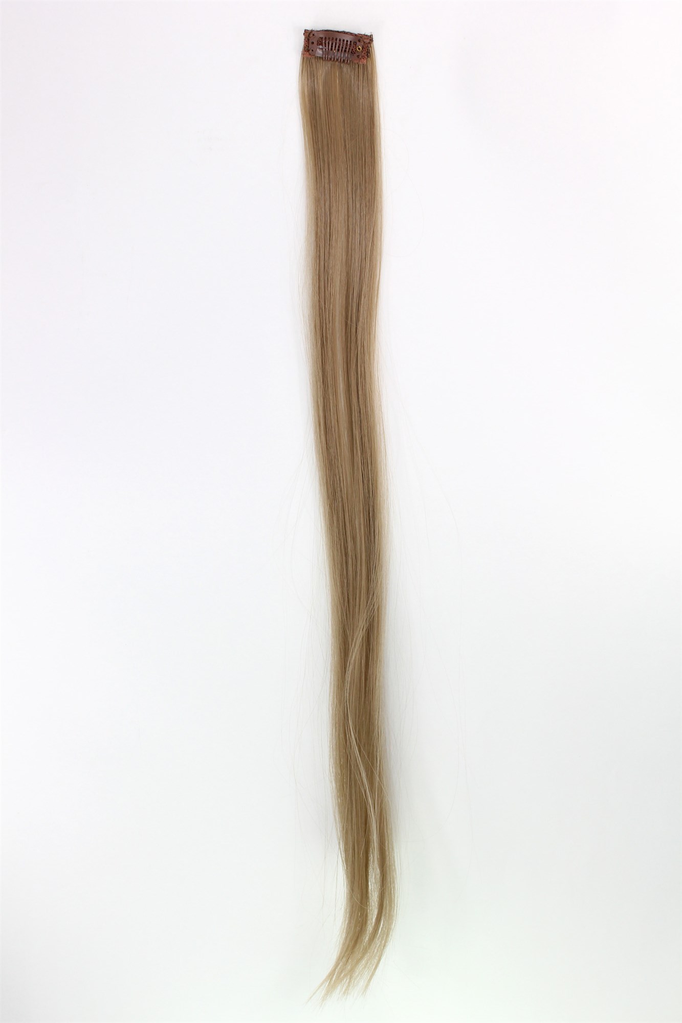 glatte Extensions Aschblond 63 cm lang