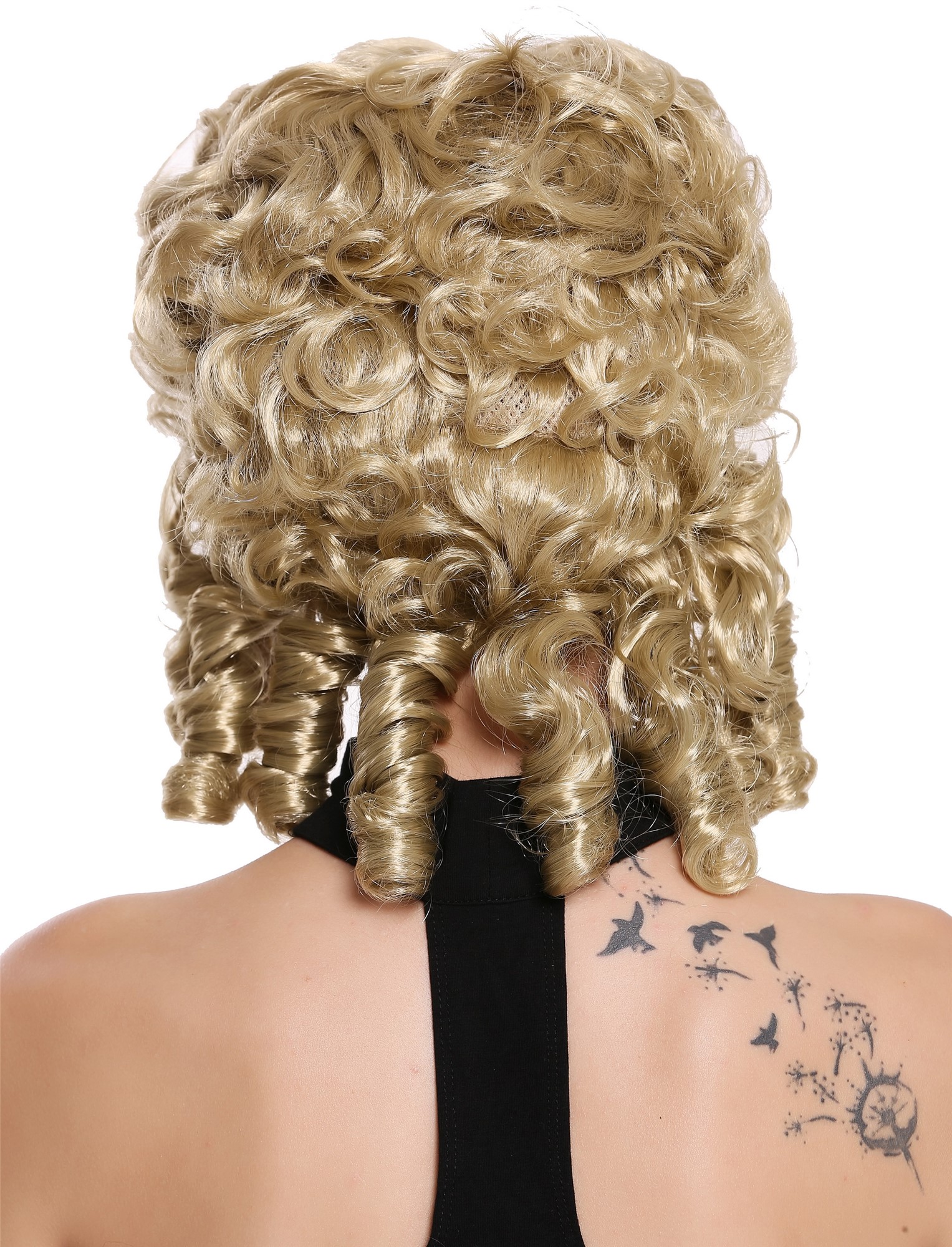 Lady Women Party Wig Baroque Colonial Era Belle blonde curls ringlets 91022, view 4, WIG ME UP: Your Perücken Online Shop Party Wig, Ladies, Blonde, curled, shoulder-length