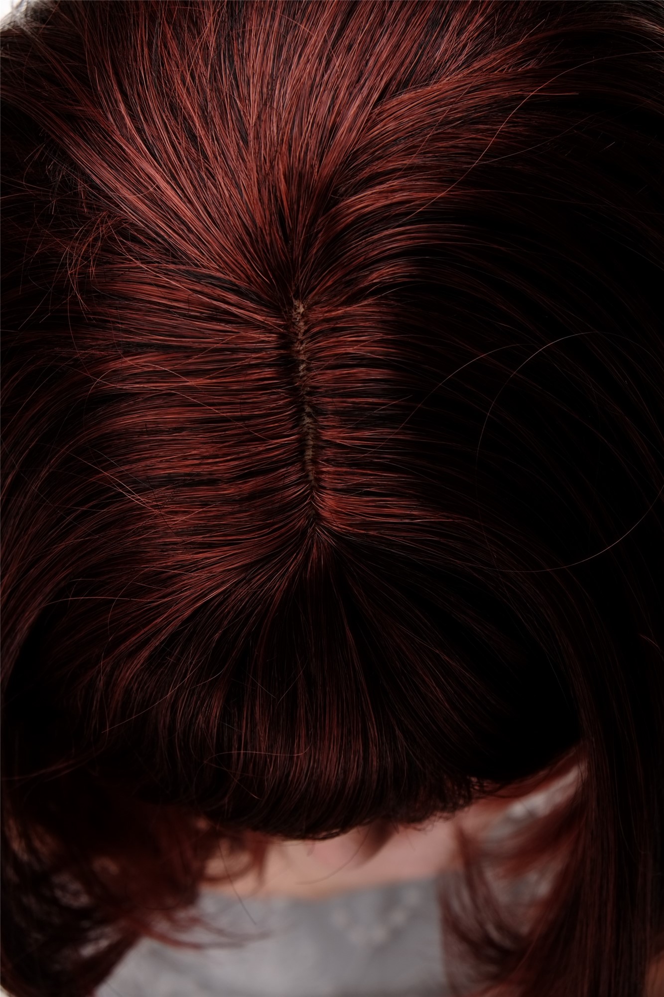 Lady wig medium length fringe parted side straight layered mahogany brown 3003, view 6, WIG ME UP: Your Perücken Online Shop Quality Wigs, Ladies, mahogany-medium brown mix, straight, long