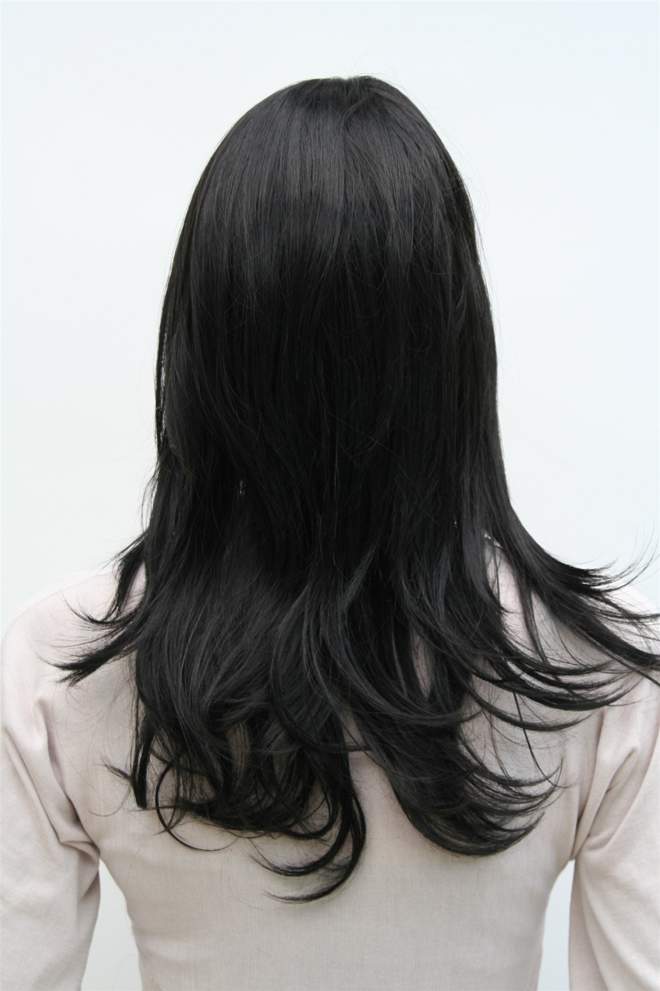 Quality Wigs, Ladies, velvet black, straight, long