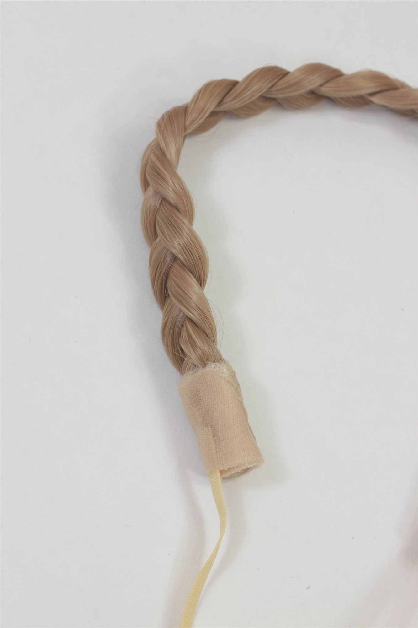 Haarteil Haarreif Haarband geflochten Dunkelblond Blond YZF-3080-18, Ansicht 3, WIG ME UP: Ihr Perücken Online Shop Haarreifen geflochten Blond 35 cm