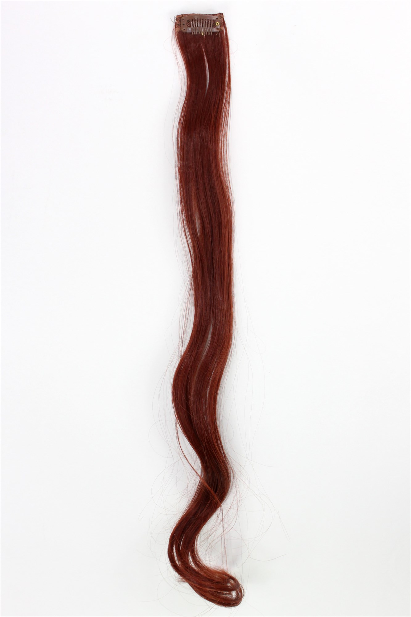 wellige Extensions Rot 63 cm lang