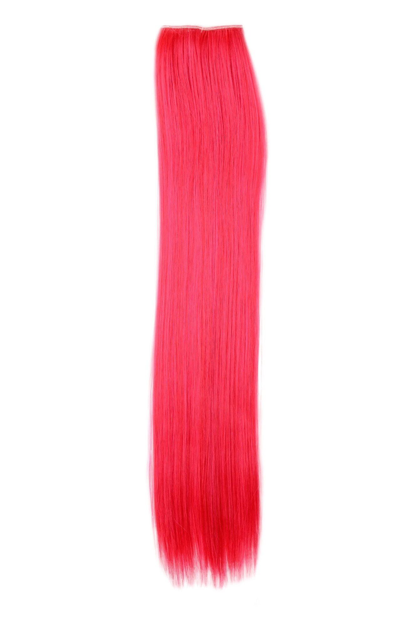 glatte Extensions Rot-Pink-Mix 45 cm lang