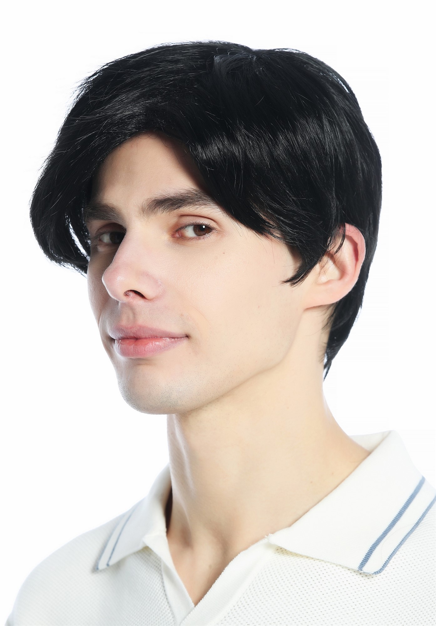 Quality Wigs, Men, Black, straight, short