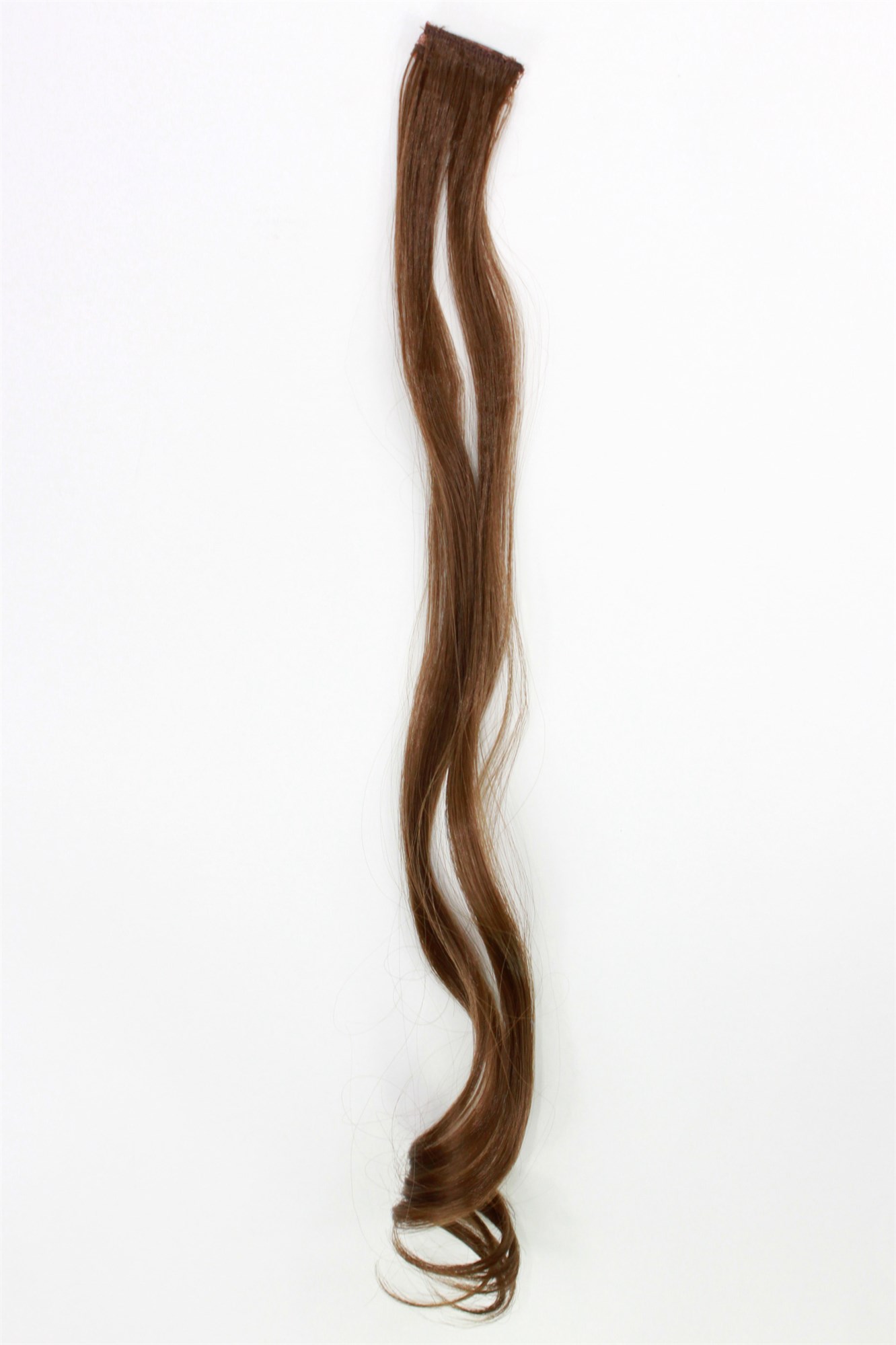 wellige Extensions Hellbraun 63 cm lang