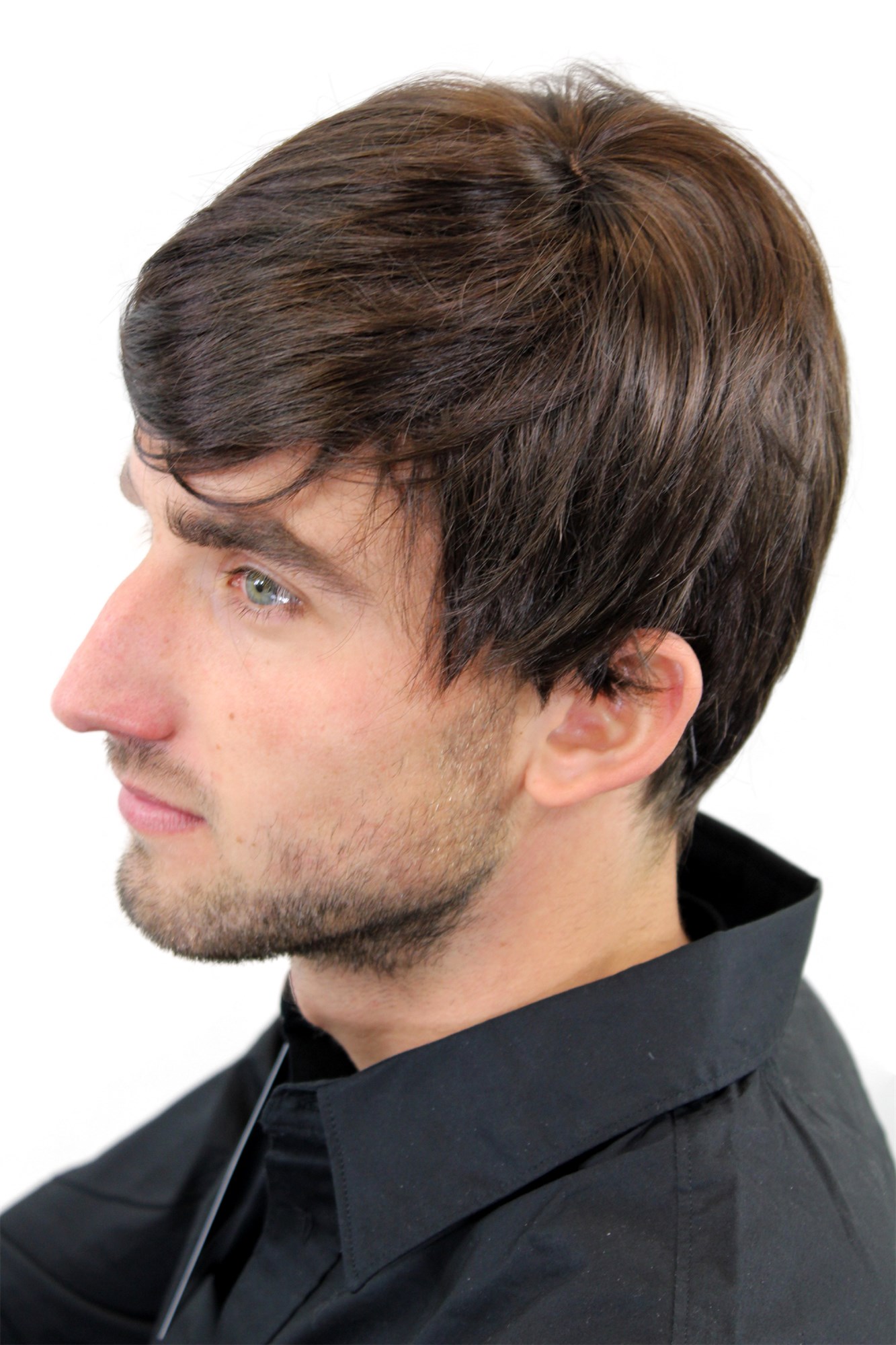 Men's WIG (for Men or Unisex) HIGH  synthetic short BROWN youthful young look GFW994-6 Man, view 2, WIG ME UP: Your Perücken Online Shop Quality Wigs, Men, Brown, straight, short