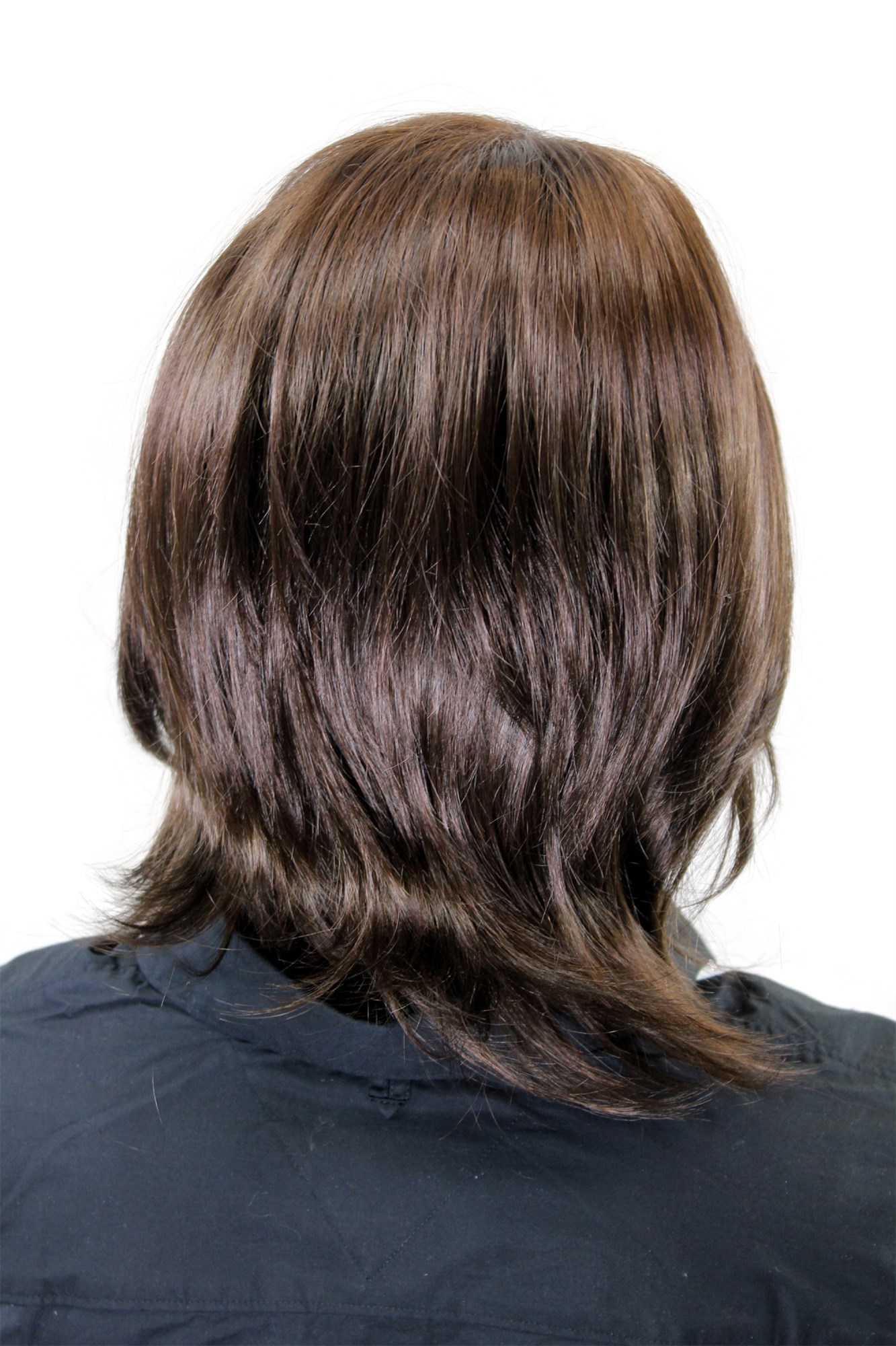 Men Gents Men Wig medium length parting Pop Star Look brown GFW893, view 2, WIG ME UP: Your Perücken Online Shop Quality Wigs, Men, Brown, straight, short