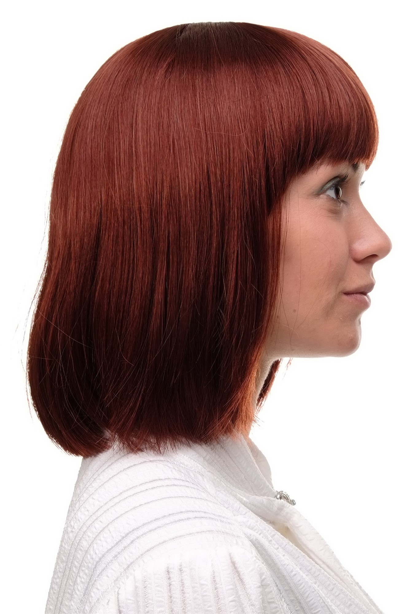 WIG ME UP ® 7803-35 Lady  Wig short Page Long Bob Longbob fringe bangs red brown/rust brown, view 3, WIG ME UP: Your Perücken Online Shop Quality Wigs, Ladies, rust brown, straight, short
