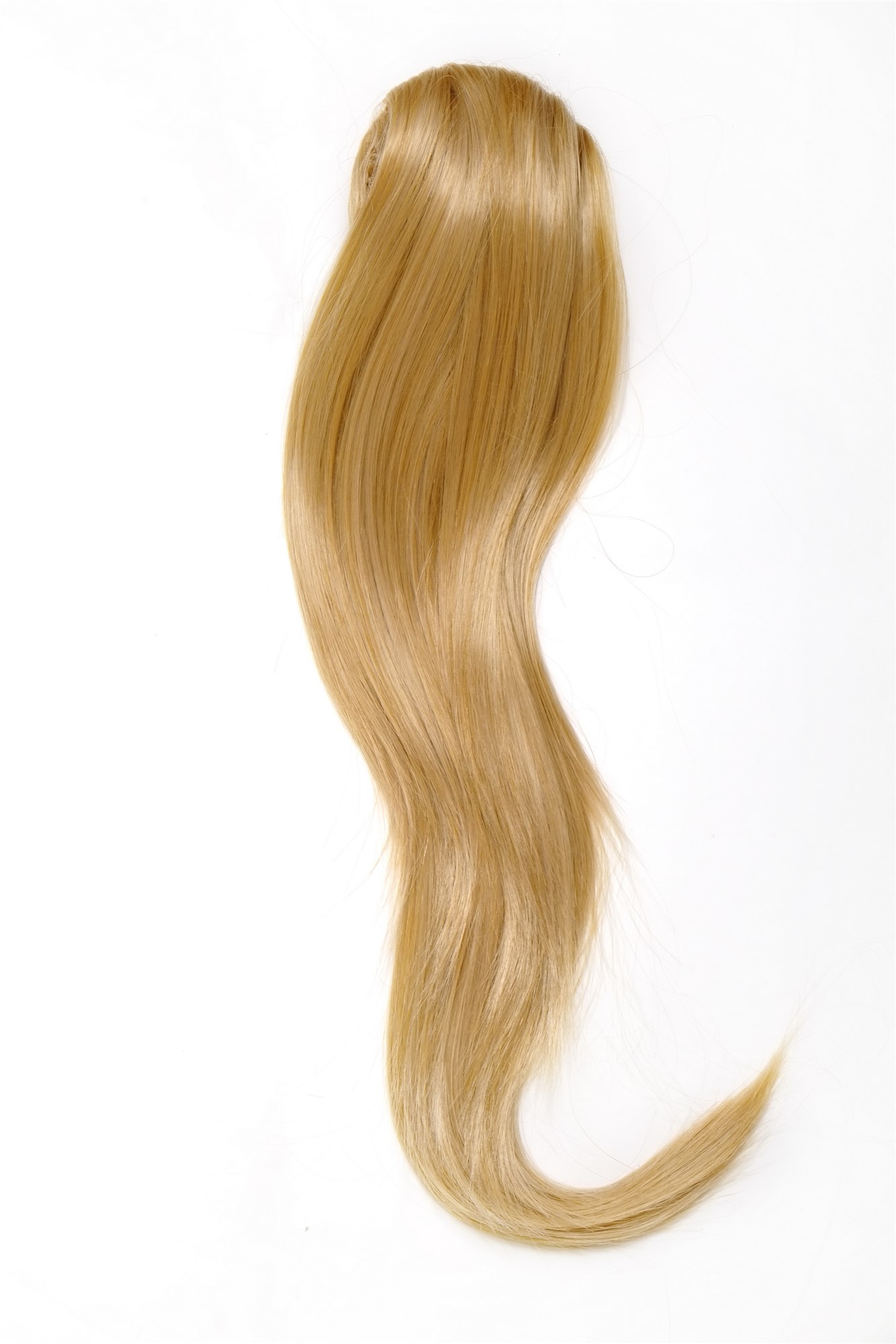 Ponytail clamp combs draw string straight voluminous very long blonde mix WK06, view 3, WIG ME UP: Your Perücken Online Shop Ponytails, golden blonde-light blonde mix, straight, long