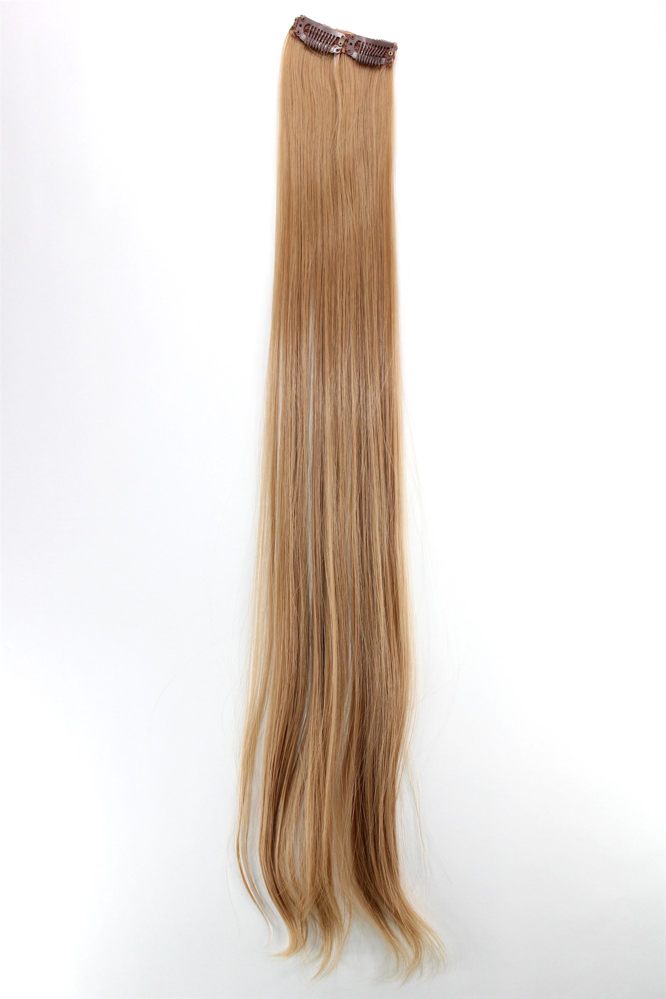 glatte Extensions Blond 63 cm lang