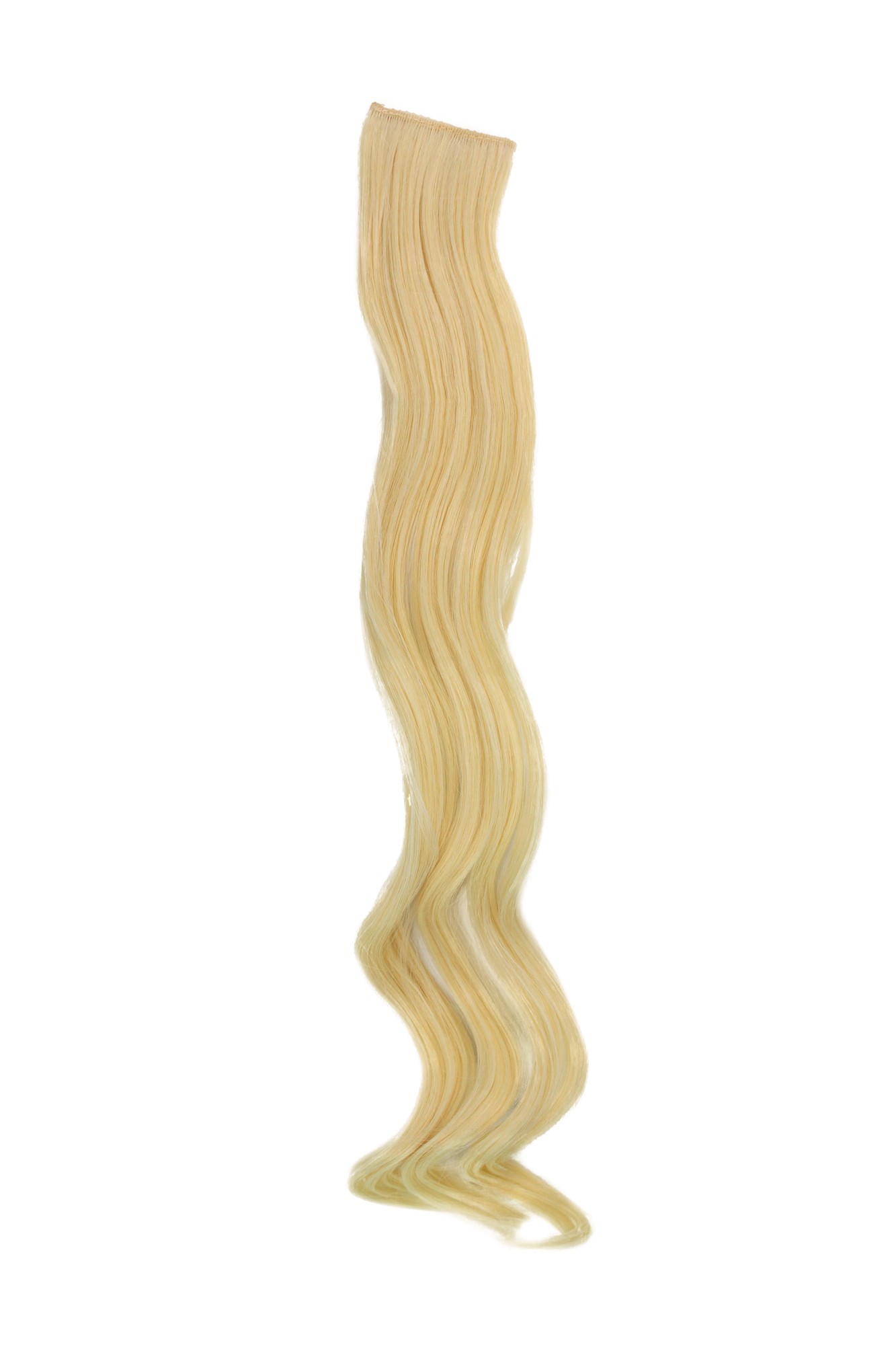 wellige Extensions Hellblond 63 cm lang