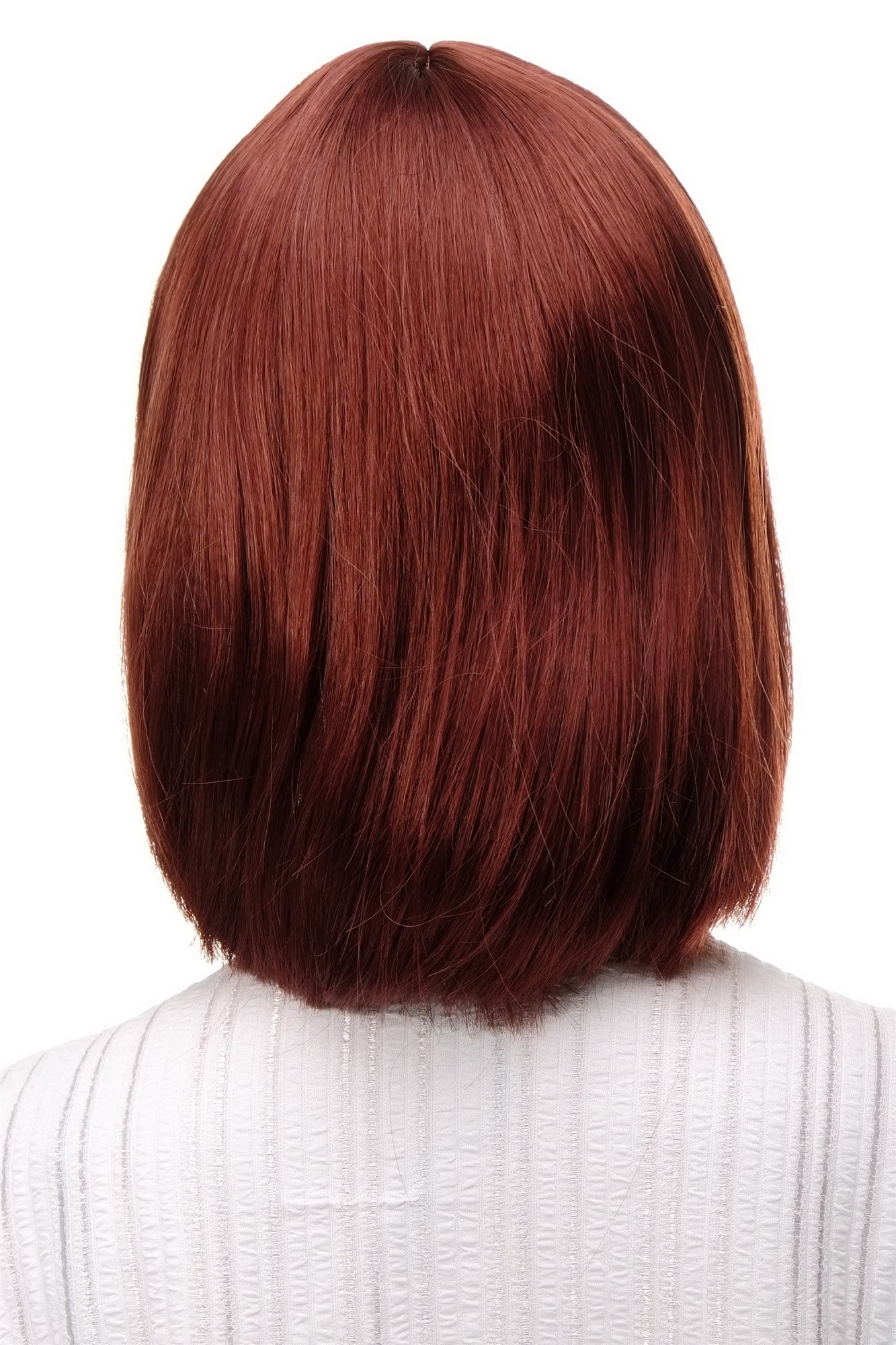 WIG ME UP ® 7803-35 Lady  Wig short Page Long Bob Longbob fringe bangs red brown/rust brown, view 4, WIG ME UP: Your Perücken Online Shop Quality Wigs, Ladies, rust brown, straight, short
