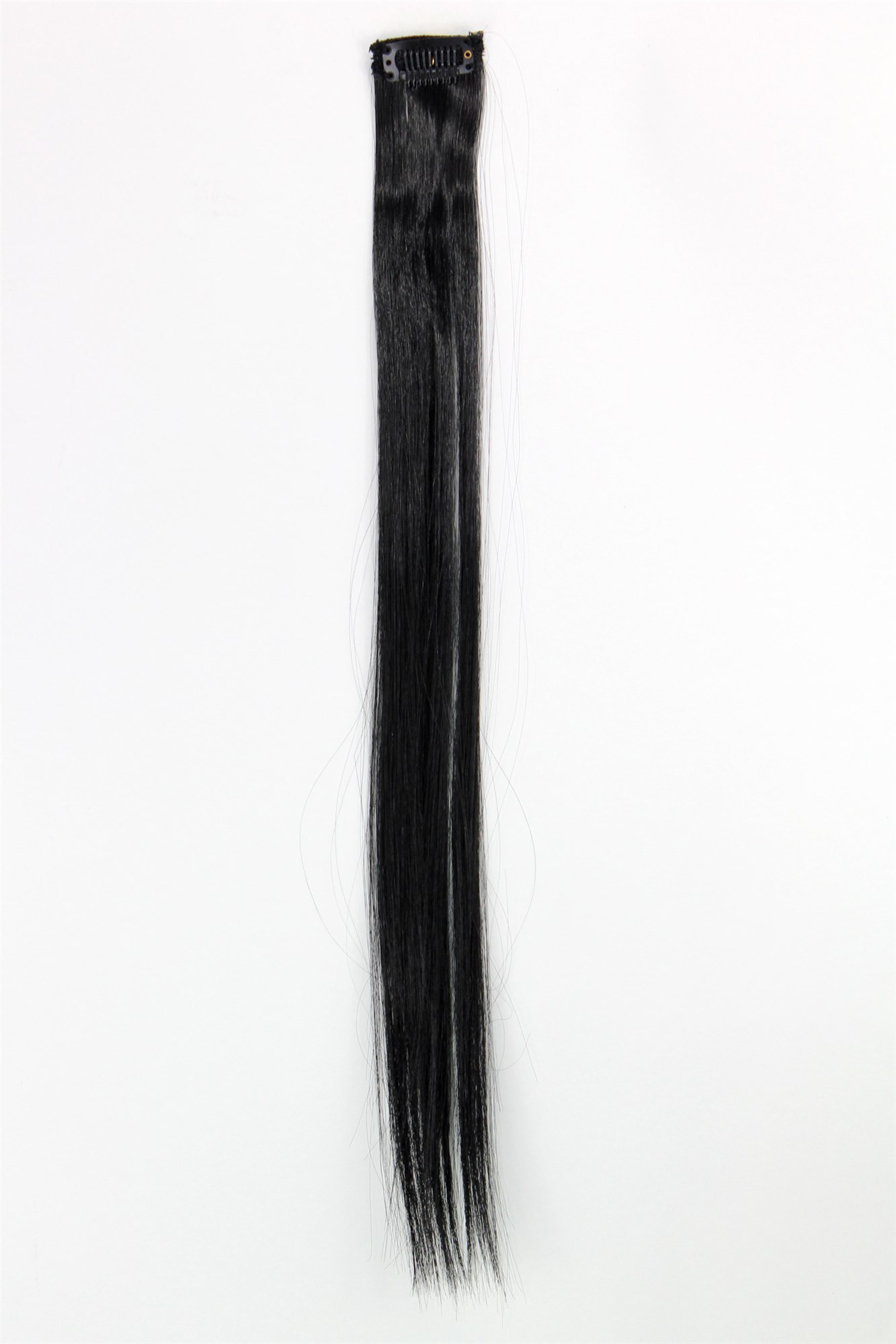 Extensions, Black, straight, shoulder-length