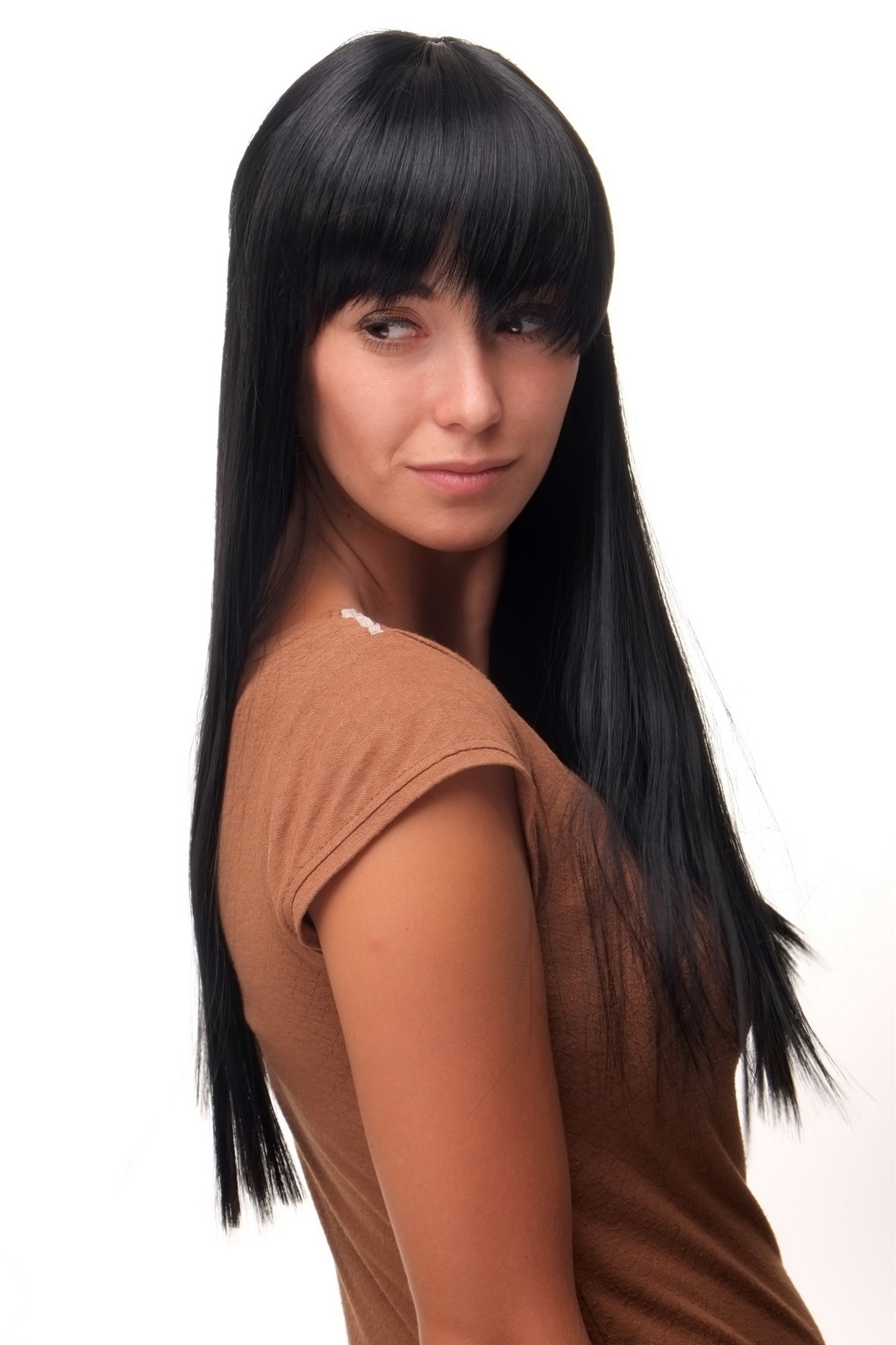 Quality Wigs, Ladies, Black, straight, long