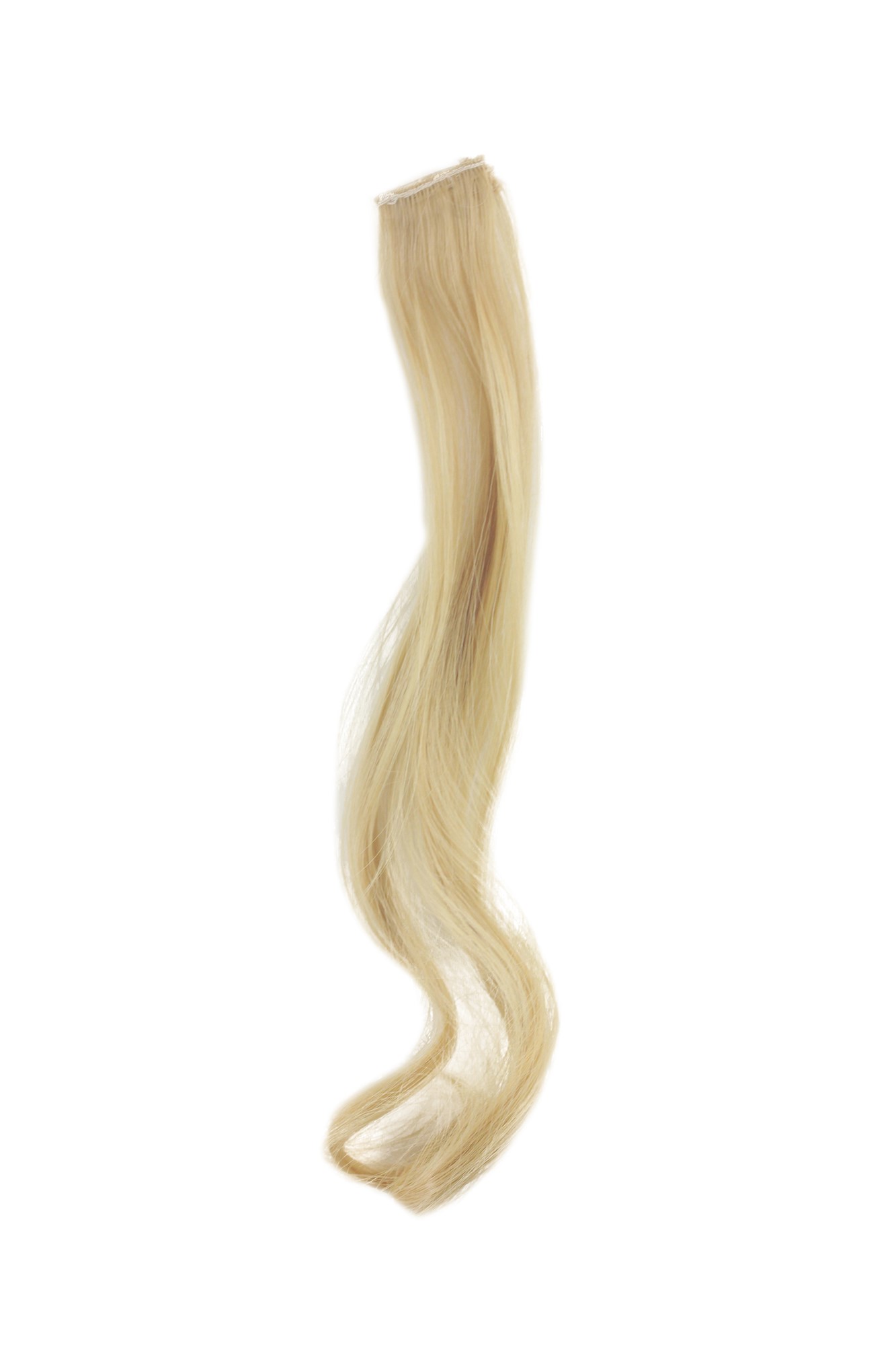 wellige Extensions Blond 45 cm lang