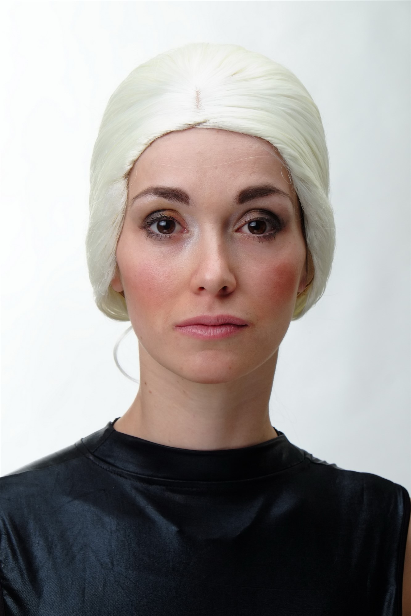 Layd woman wig Cosplay Beehive 60s Snow Queen Platinum GFW2206, view 2, WIG ME UP: Your Perücken Online Shop Quality Wigs, Ladies, white blonde, straight, long