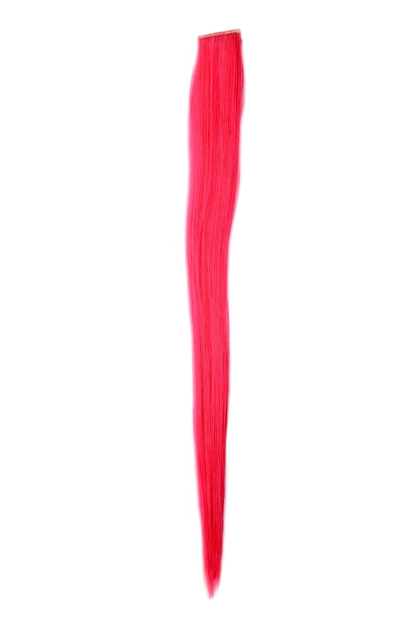 glatte Extensions Rot-Pink-Mix 45 cm lang