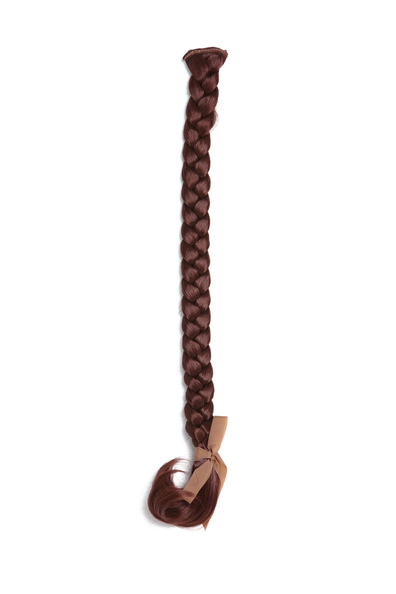 Braided Plait Hairpiece plaited Clip-in Hair Extension long auburn SA101, view 5, WIG ME UP: Your Perücken Online Shop Ponytails, reddish brown, Braided, long