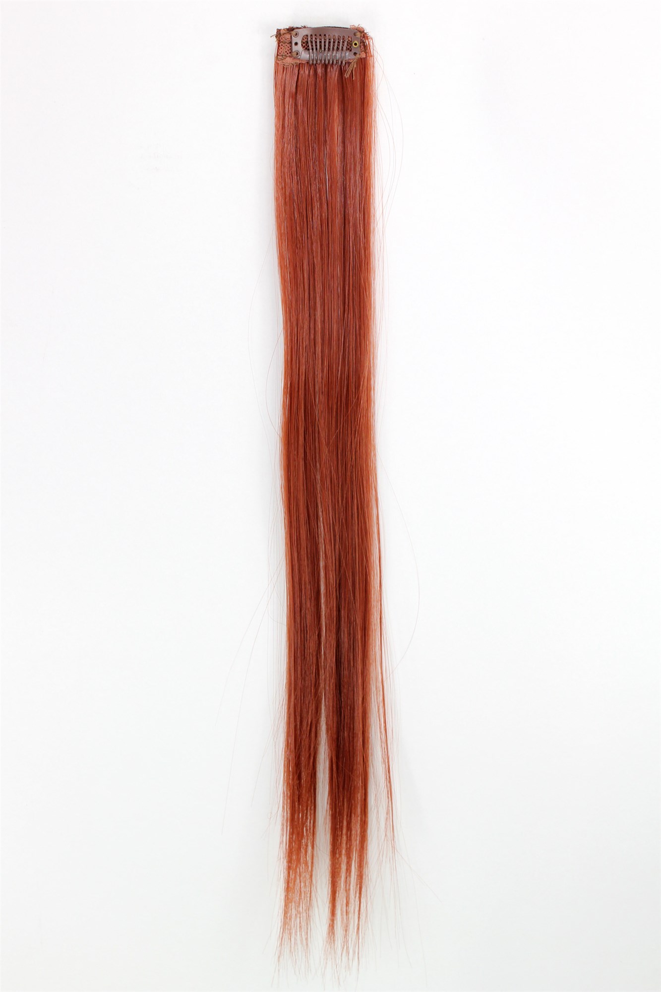 glatte Extensions Rostrot 45 cm lang